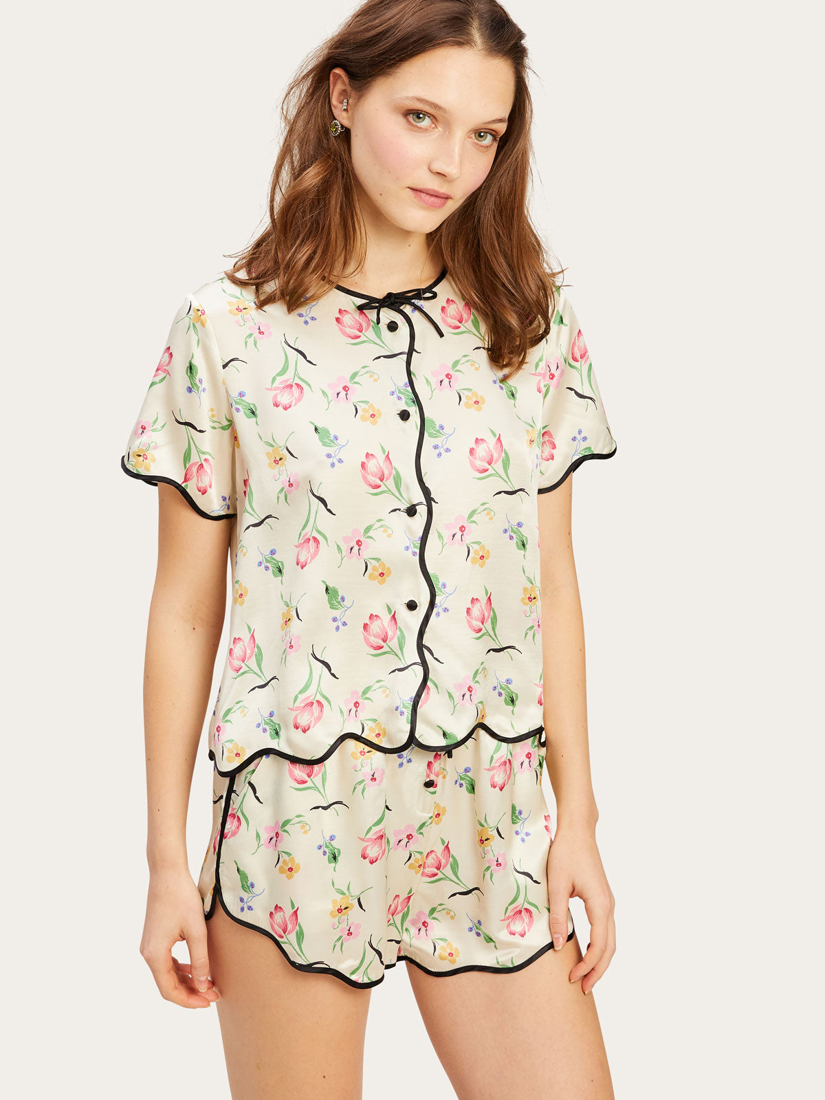 Tally Short in Garden Tulip By Morgan Lane