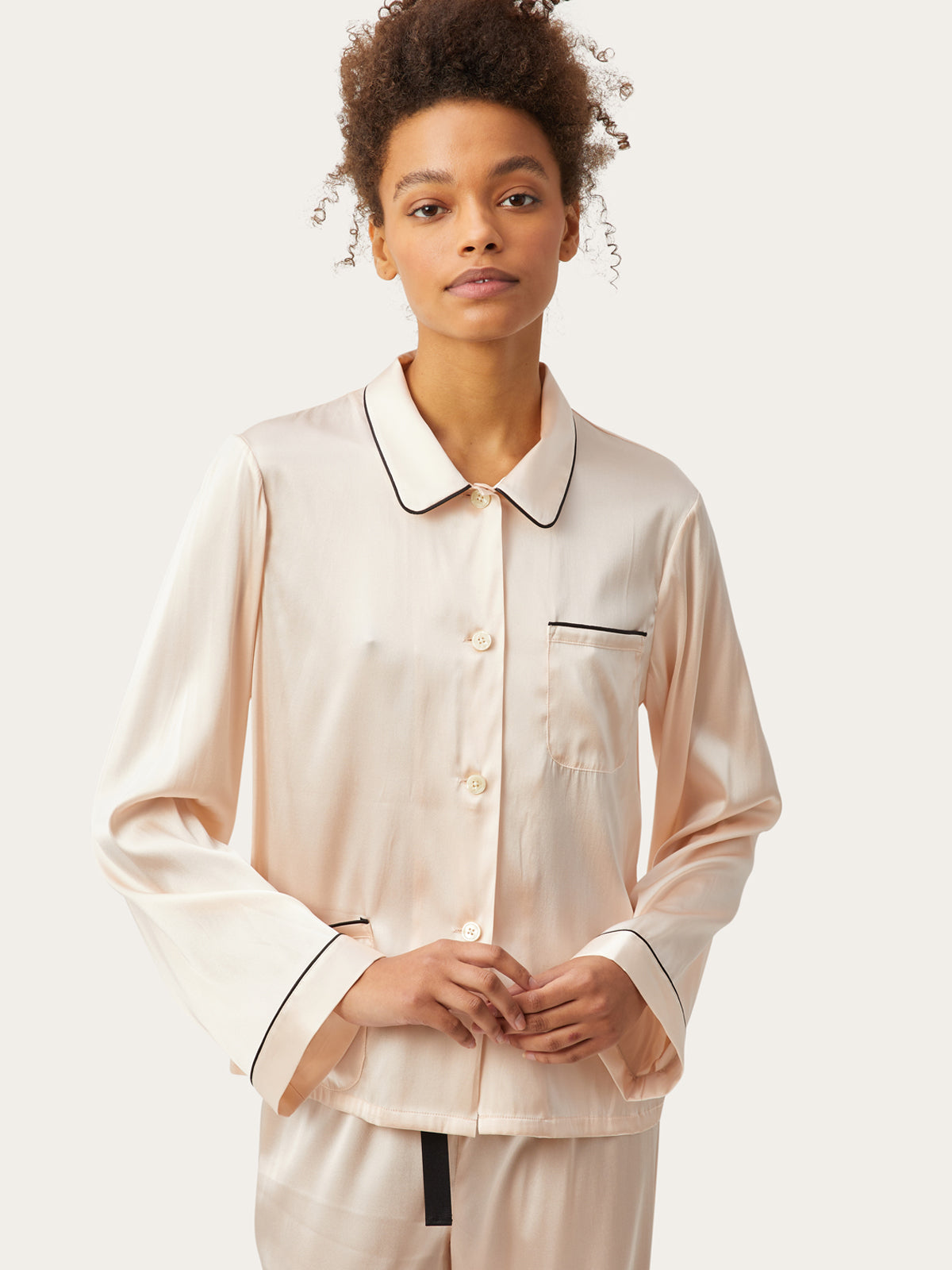 Ruthie Top in Cloud Pink By Morgan Lane