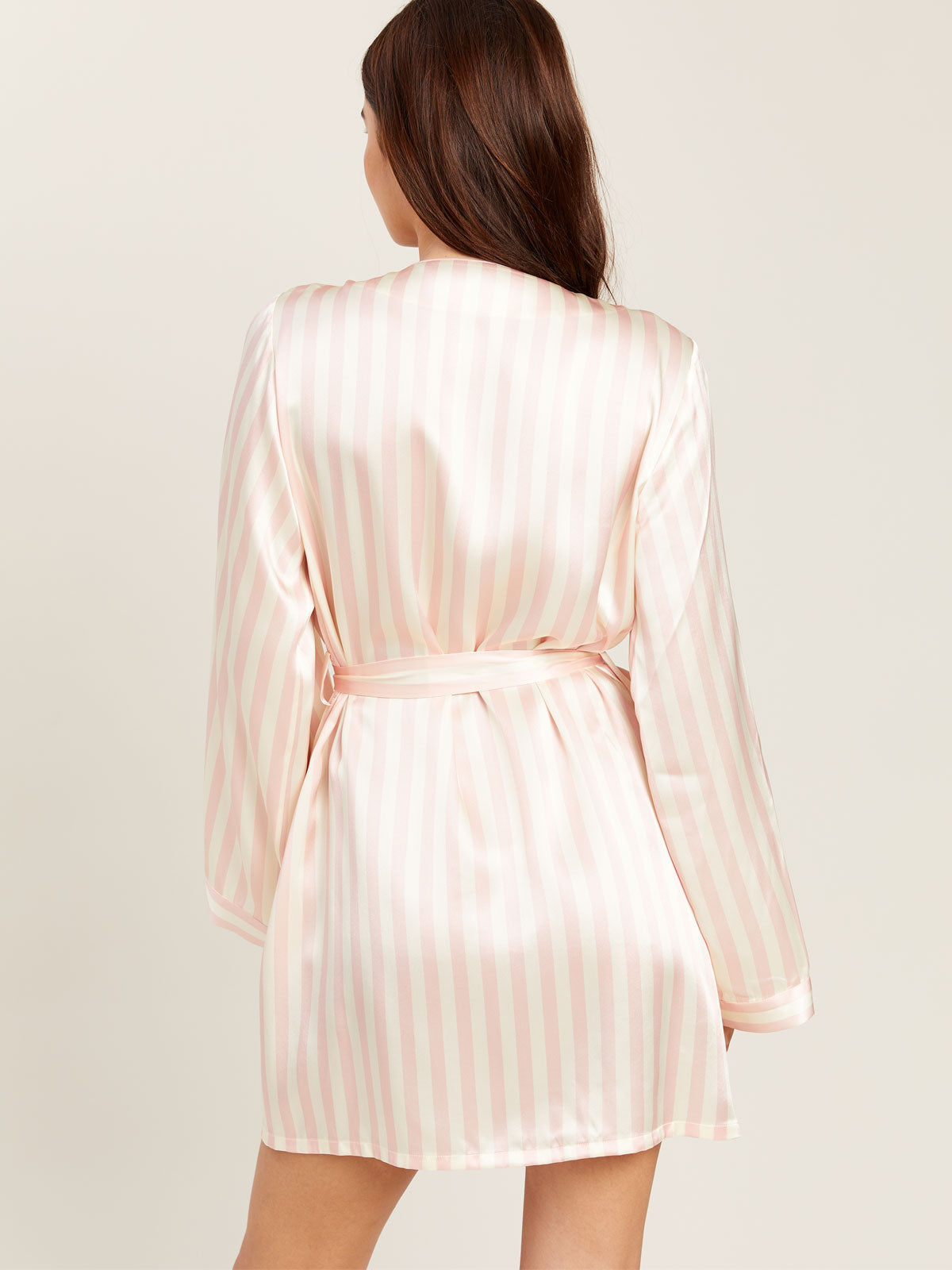 Langley Robe in Petal Stripe By Morgan Lane
