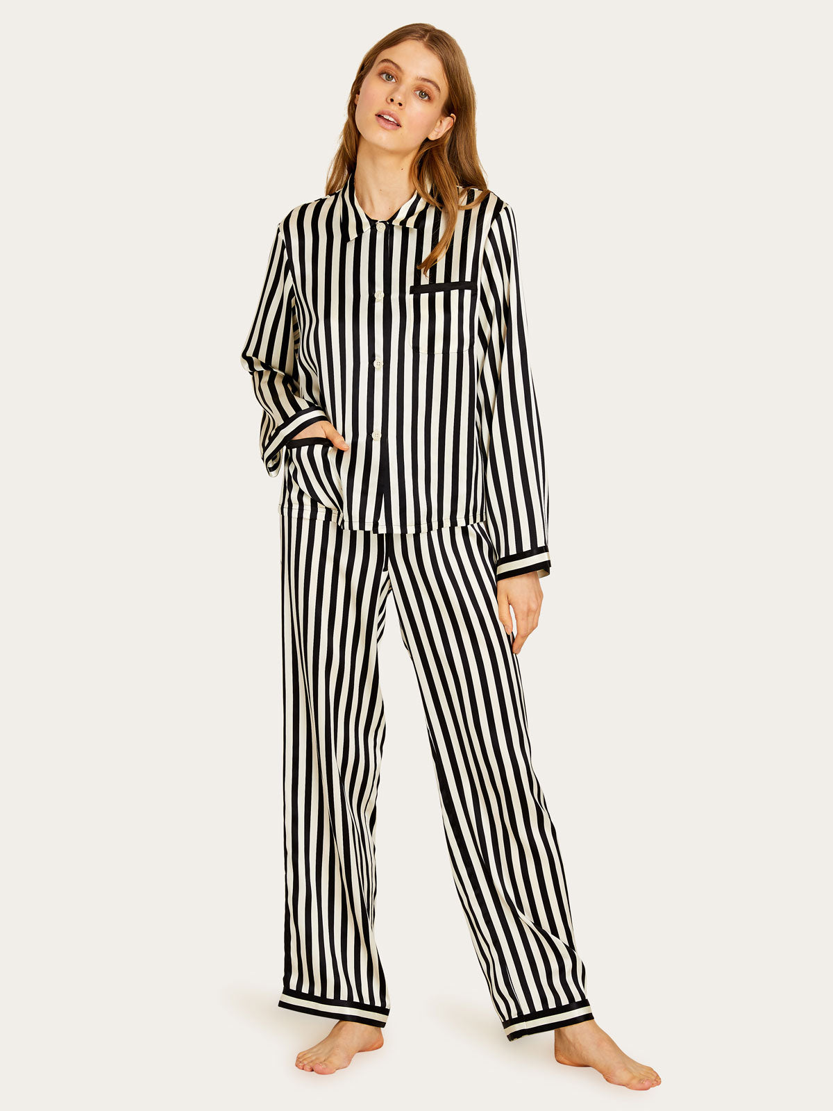 Ruthie Top in Noir Ecru By Morgan Lane