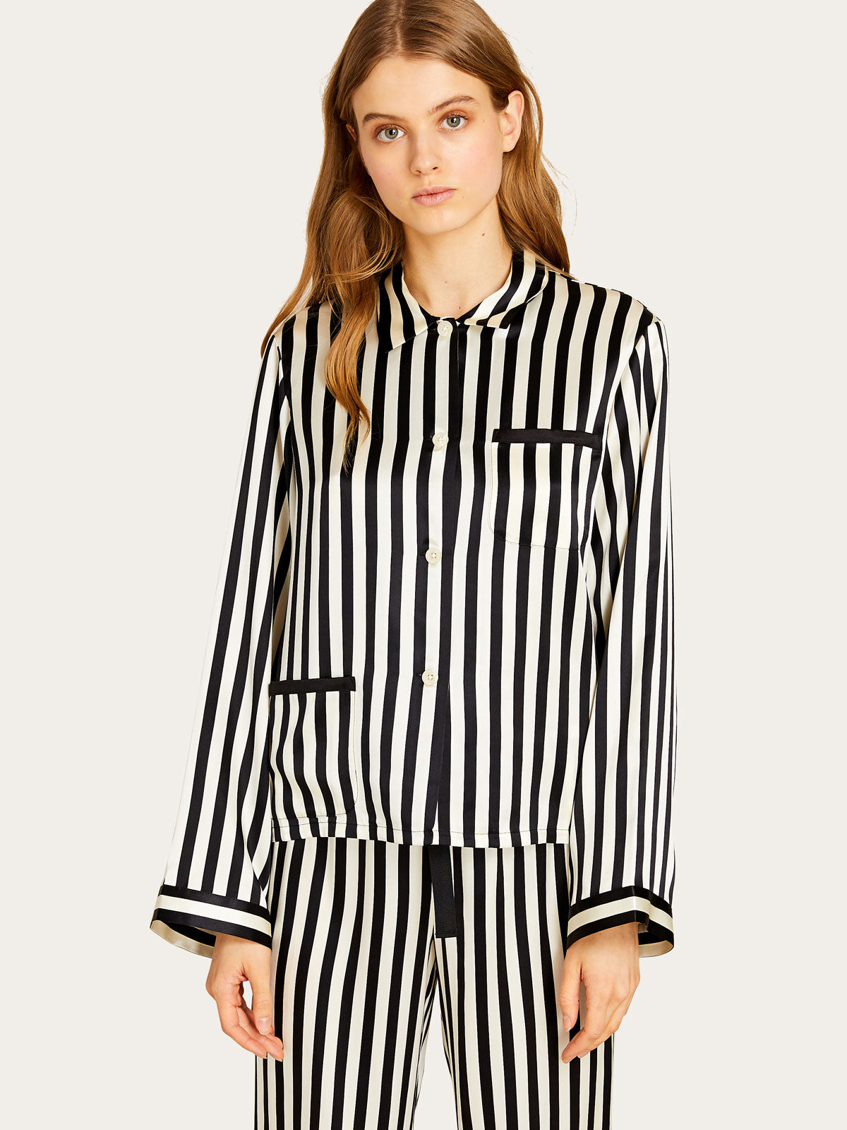 Ruthie Top in Noir Ecru By Morgan Lane