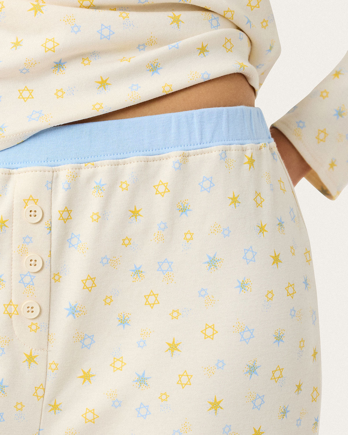Ellie Pj Set in Star of David By Morgan Lane