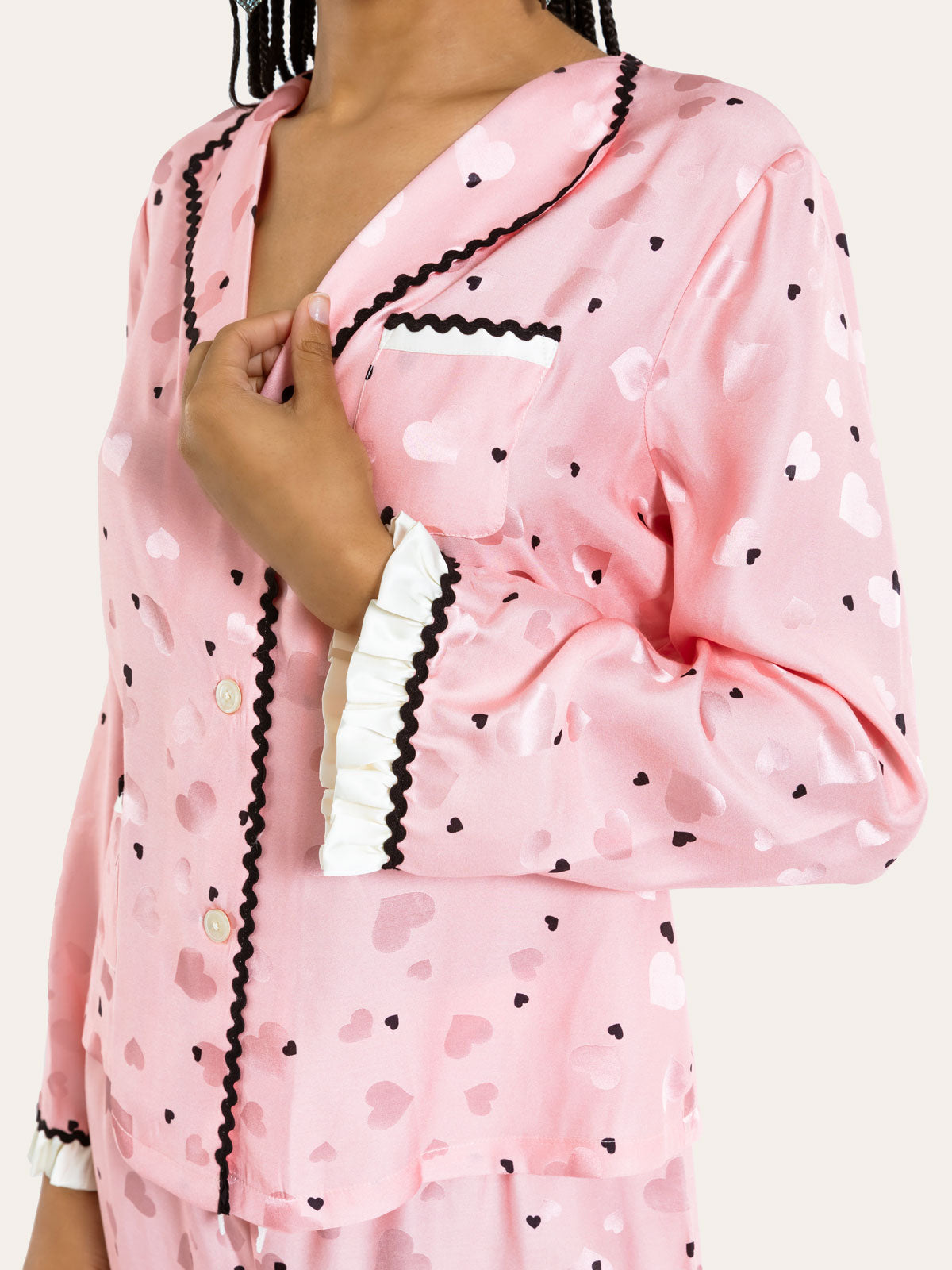 Mimi Margo PJ Set Pretty in Pink By Morgan Lane