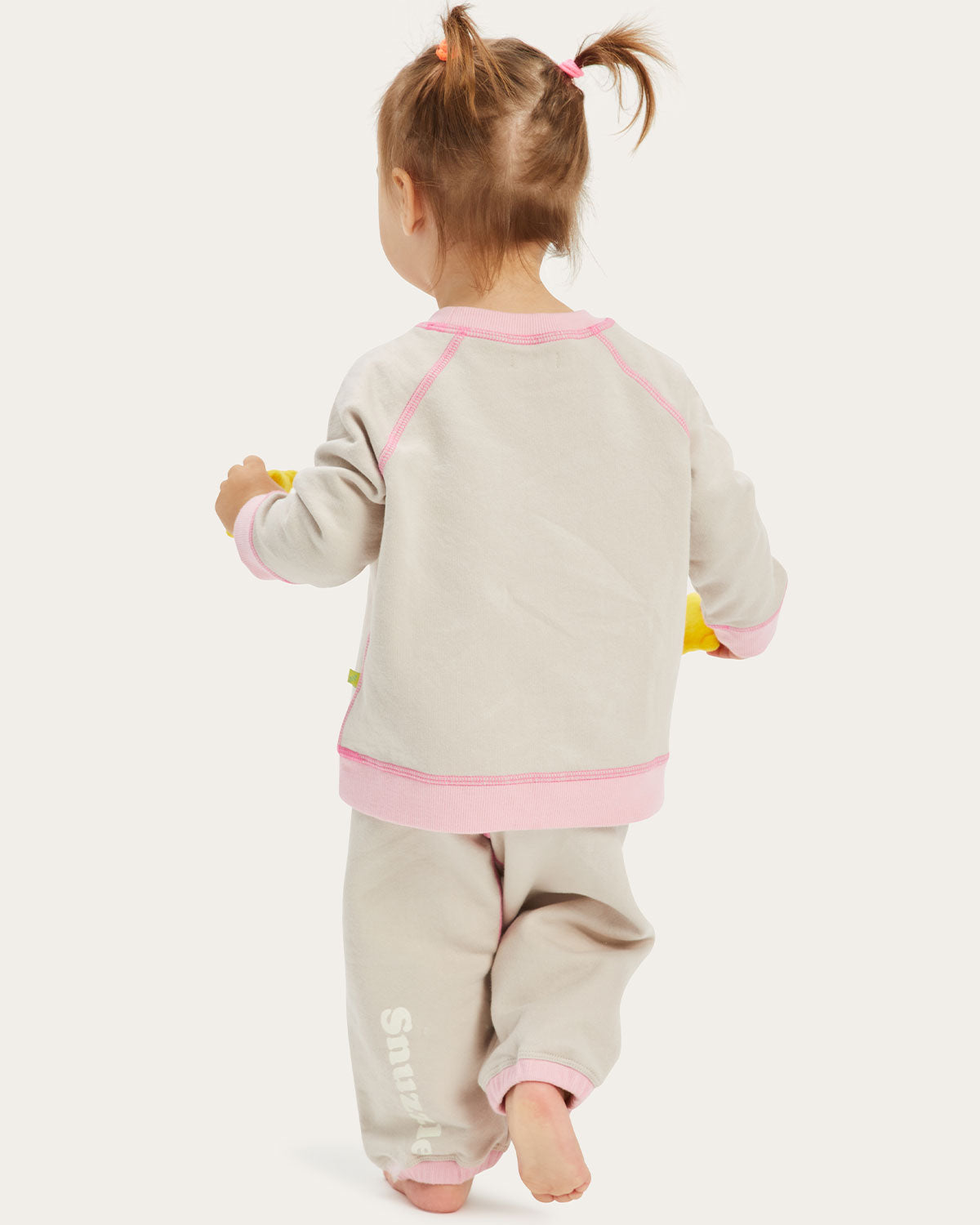 Mini Walker Sweatpant in Snuzzle Gray By Morgan Lane
