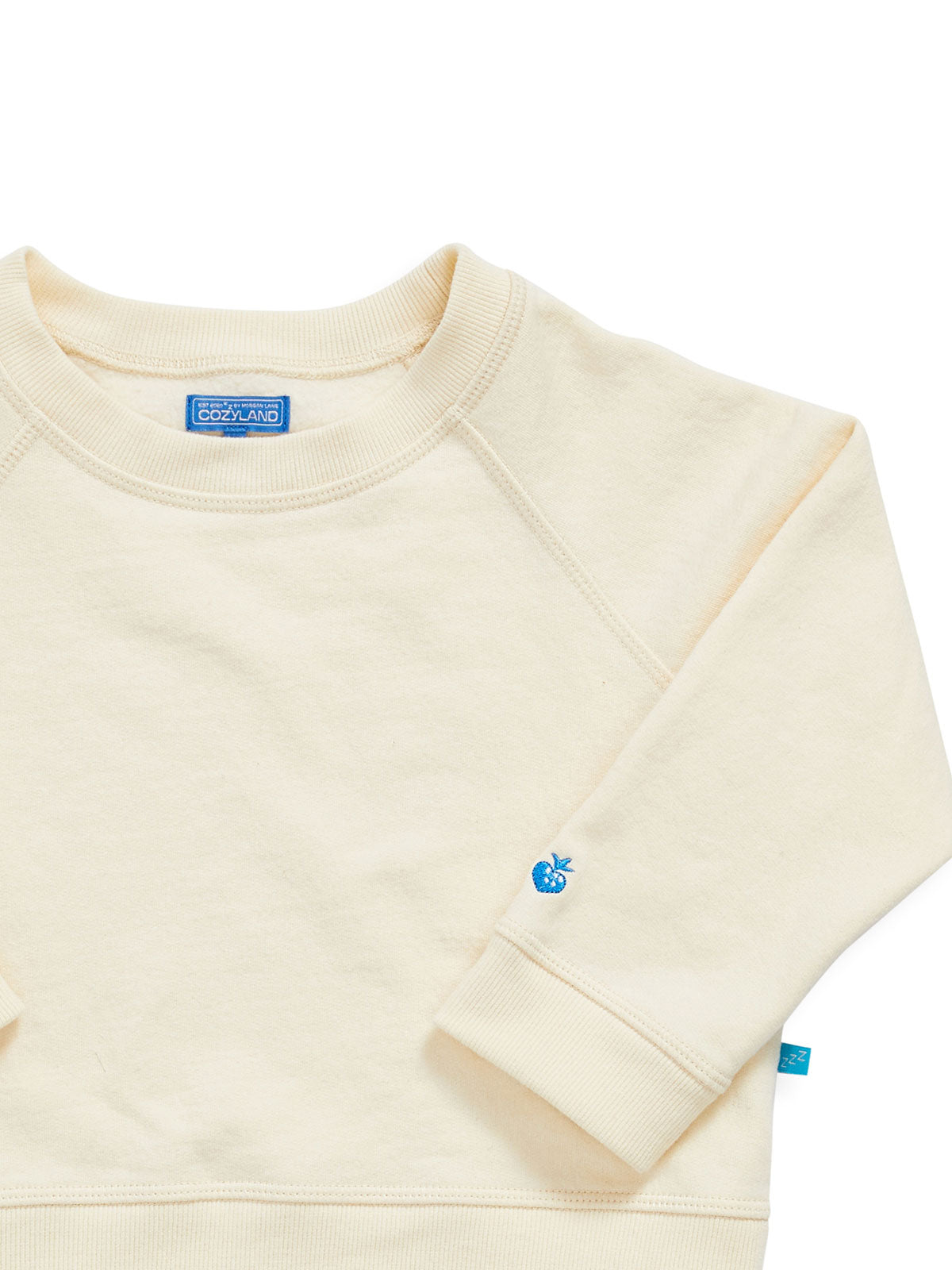 Mini Rowan Crewneck in Cream By Morgan Lane