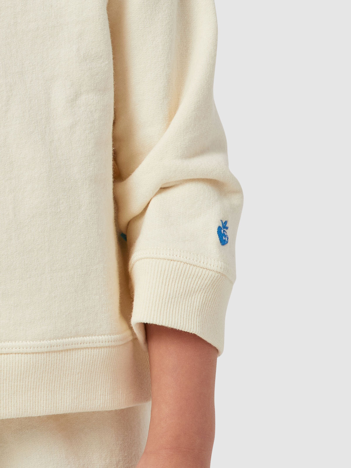 Mini Rowan Crewneck in Cream By Morgan Lane