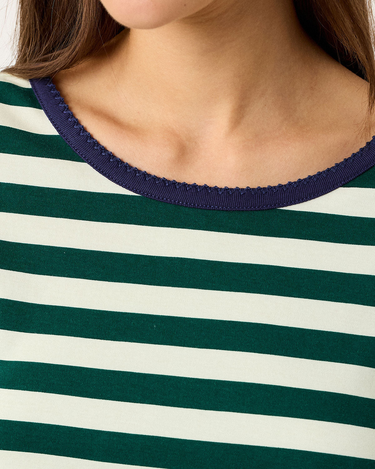 Ellie PJ Set in Jolly Stripe By Morgan Lane