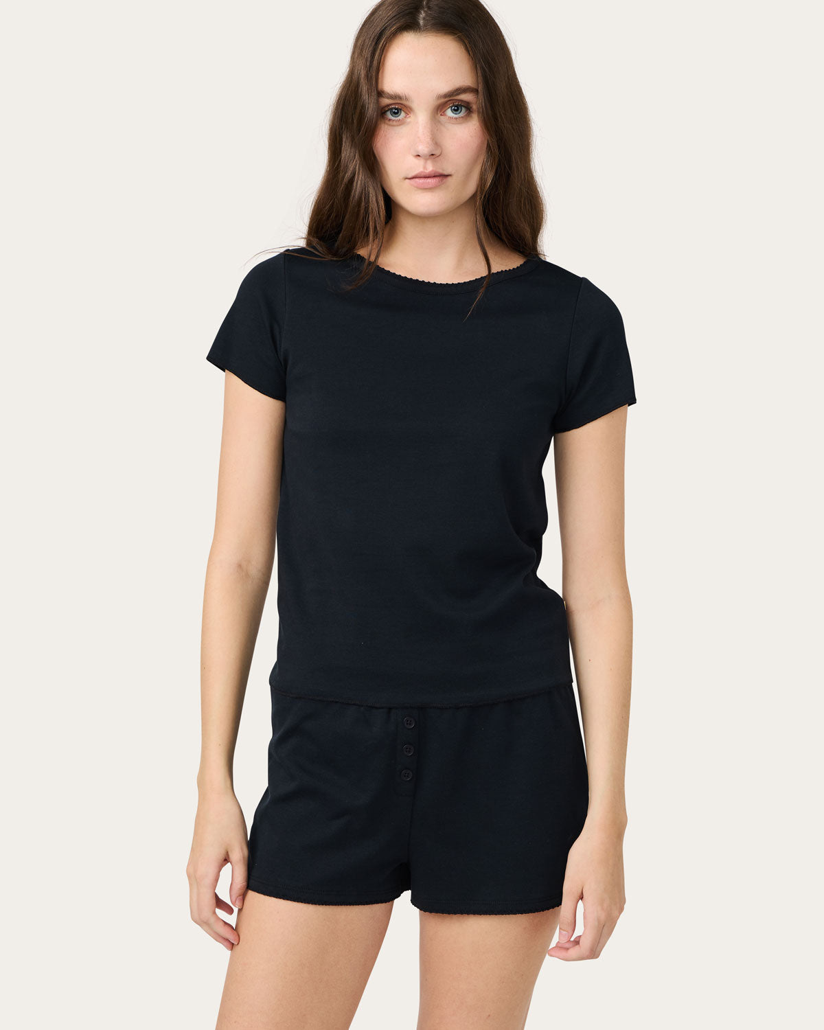 Tate Short in Jet Black By Morgan Lane