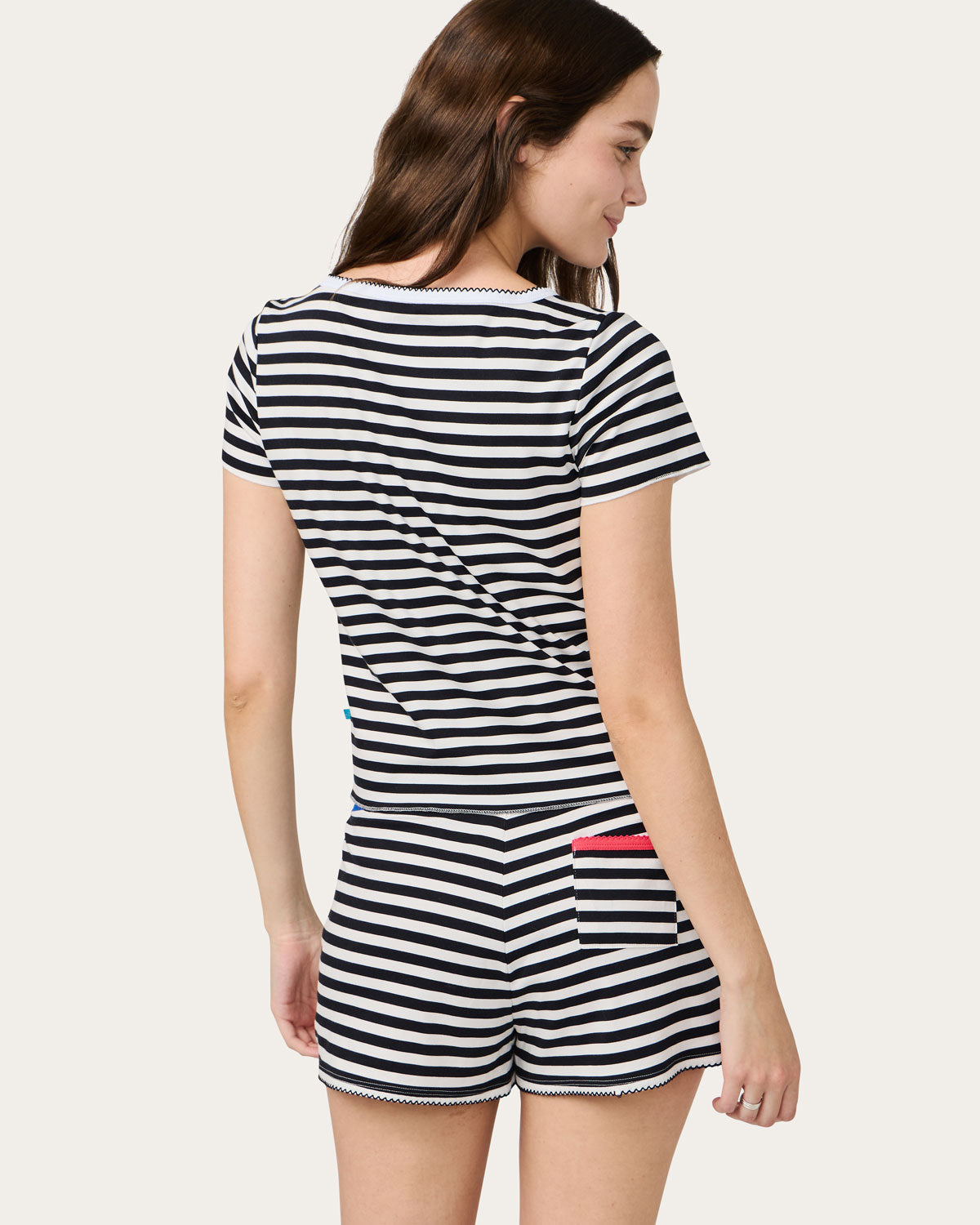 Tate Short in Classic Stripe By Morgan Lane