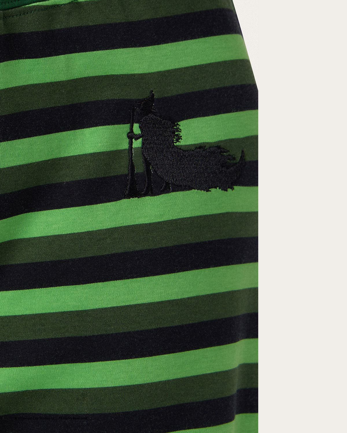 Elphaba Stripe Long PJ Set By Morgan Lane