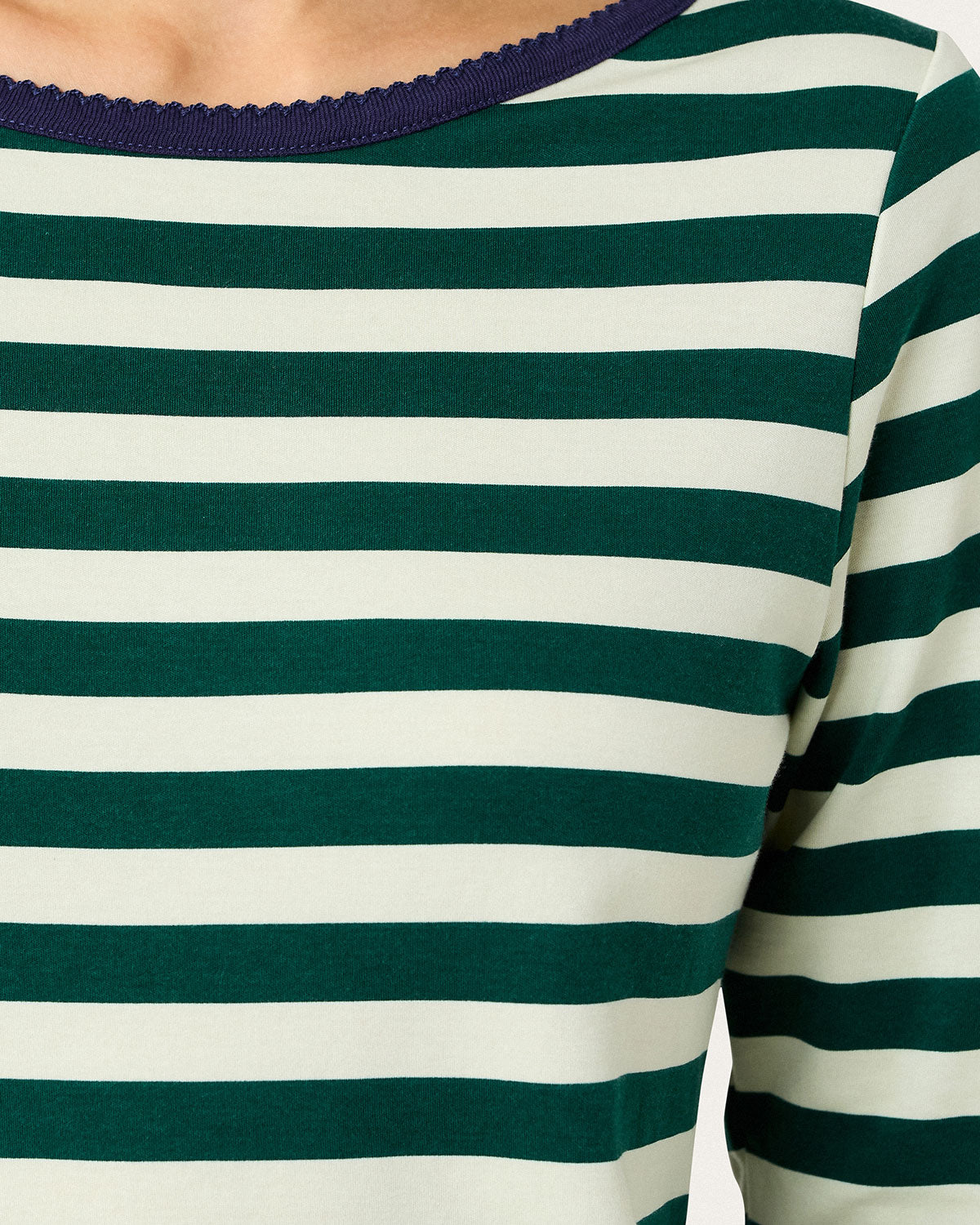 Ellie PJ Set in Jolly Stripe By Morgan Lane