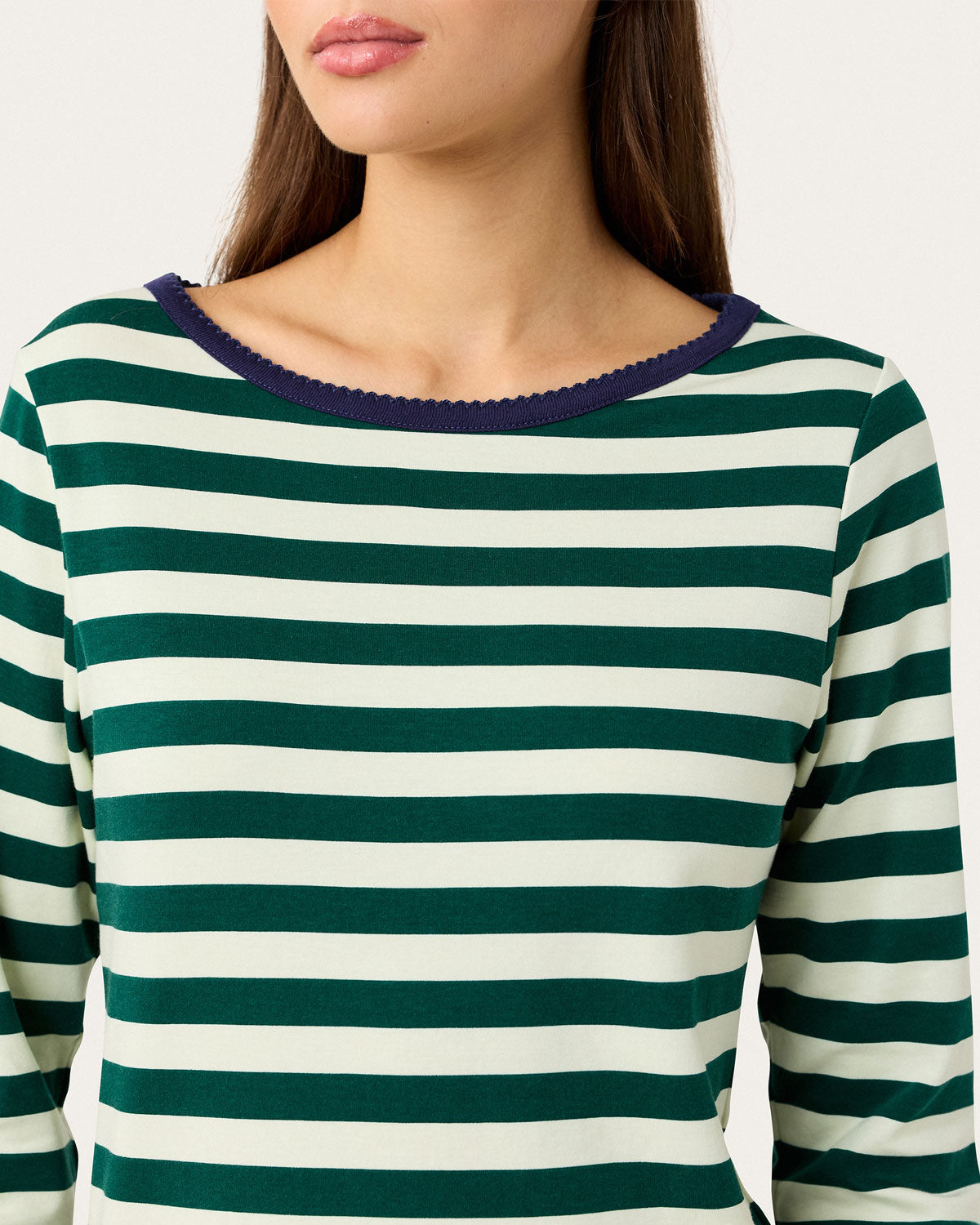Ellie PJ Set in Jolly Stripe By Morgan Lane