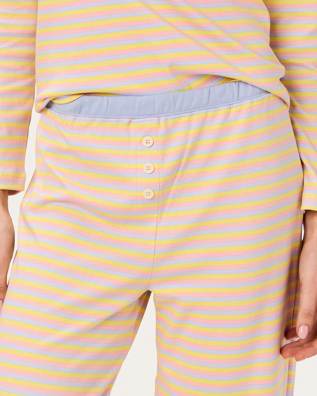 Ellie Pajama Set In Rainbow Dream By Morgan Lane