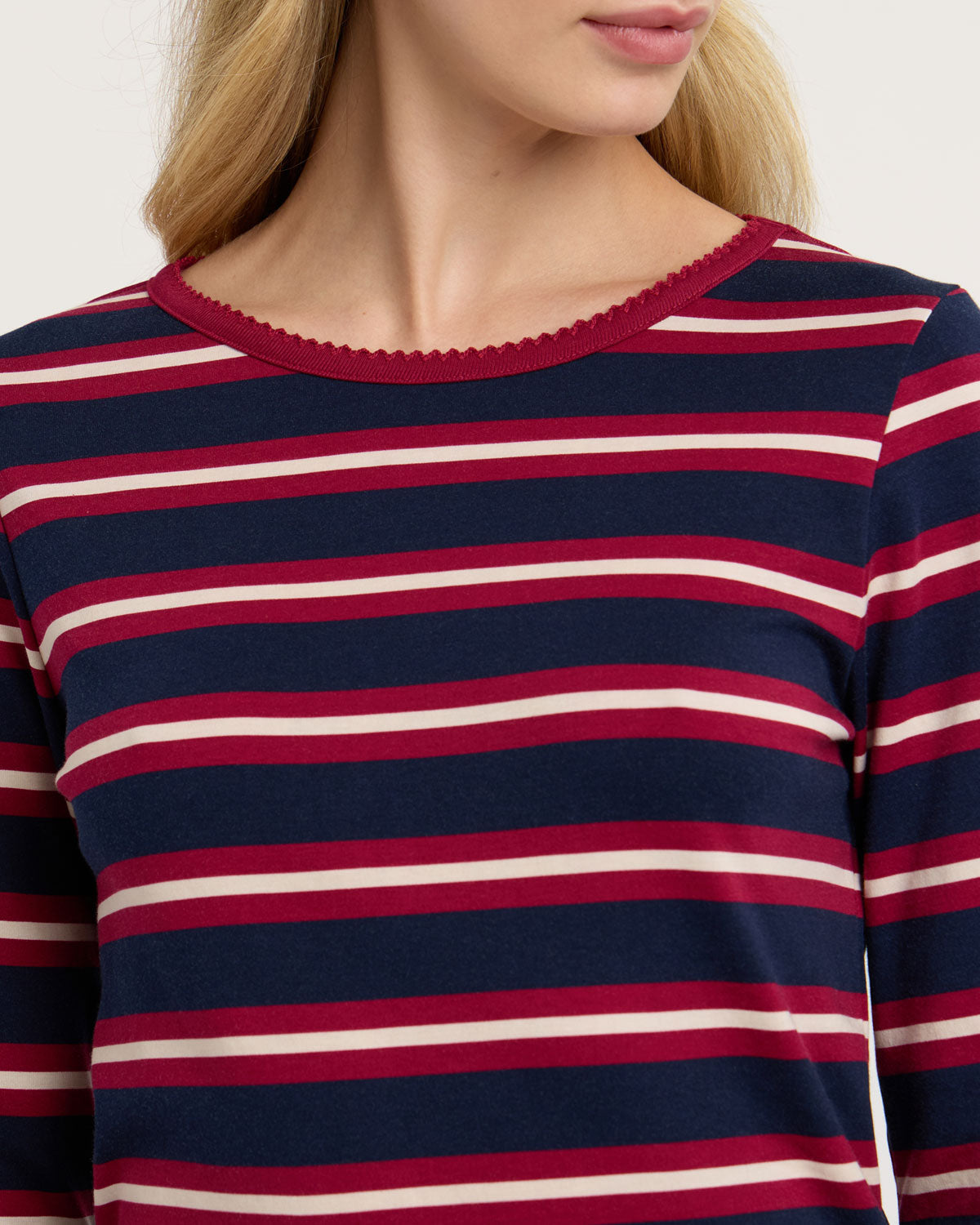 Ellie PJ Set in Rugby Stripe By Morgan Lane