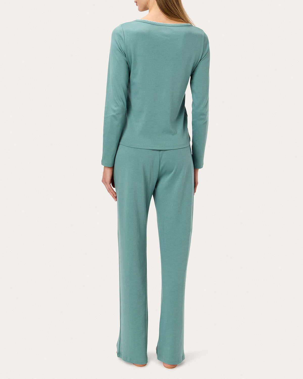 Ellie PJ Set in Sage/Air By Morgan Lane