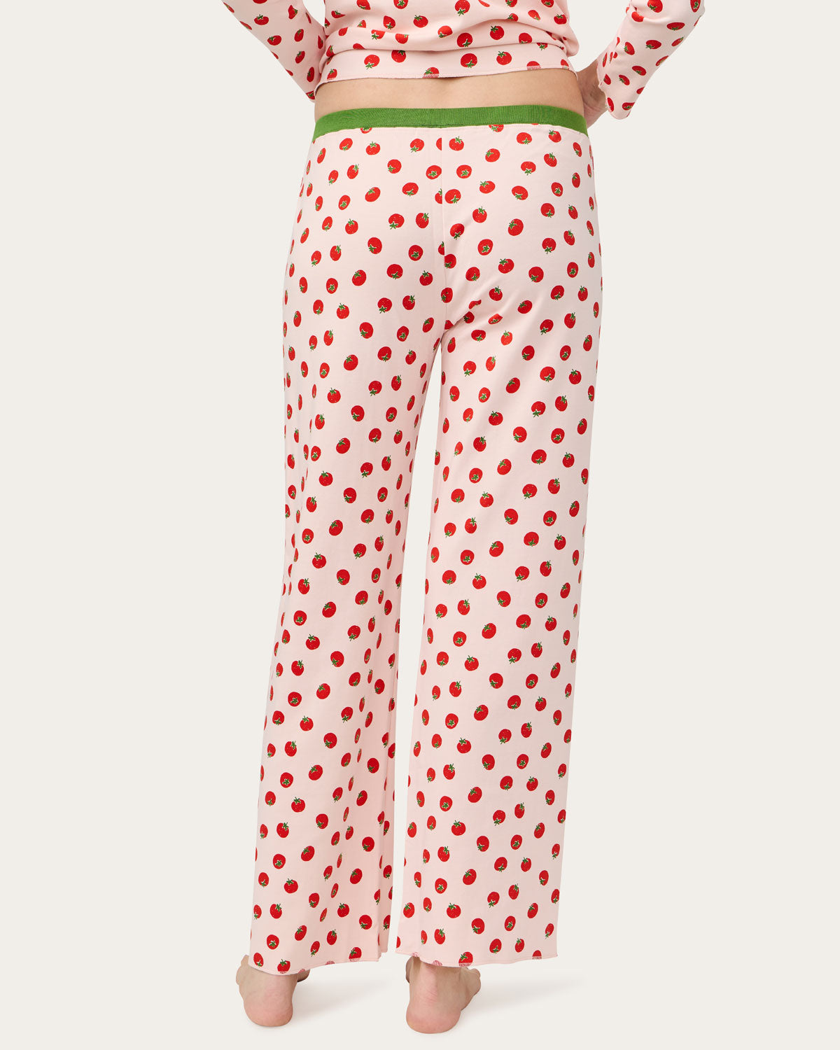 Ellie Pj Set in Juicy Tomatoes By Morgan Lane