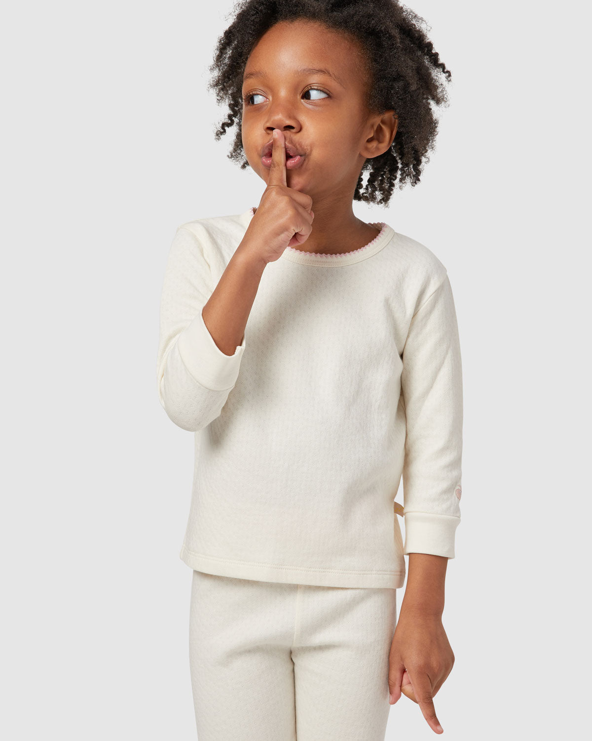 Riley Pajama Set in Rose Water By Morgan Lane