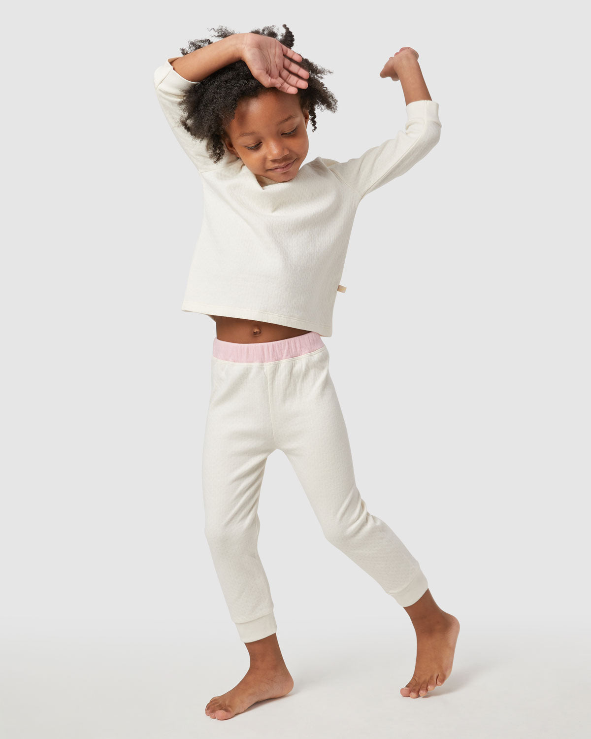 Riley Pajama Set in Rose Water By Morgan Lane
