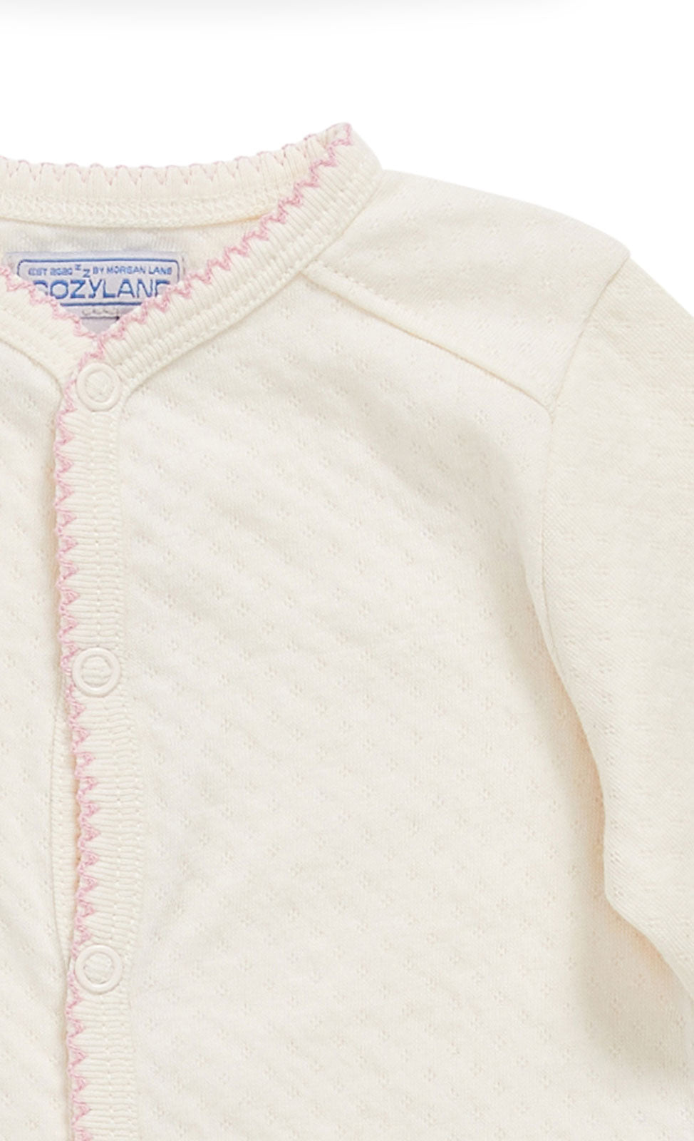Baby Hat Rory Onesie Set In Rose Water By Morgan Lane