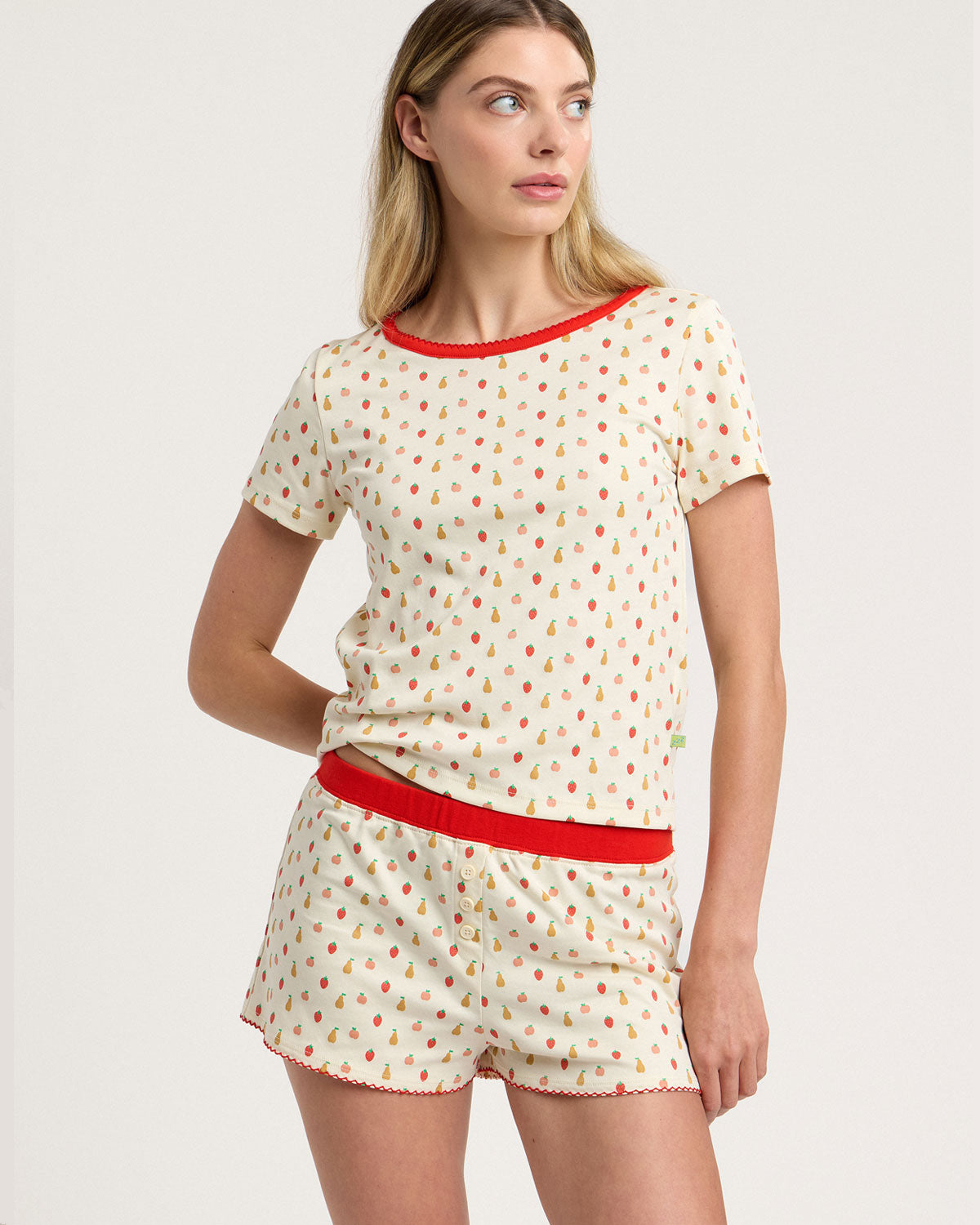 Suzie Pj Set in Fruiti Tutti By Morgan Lane