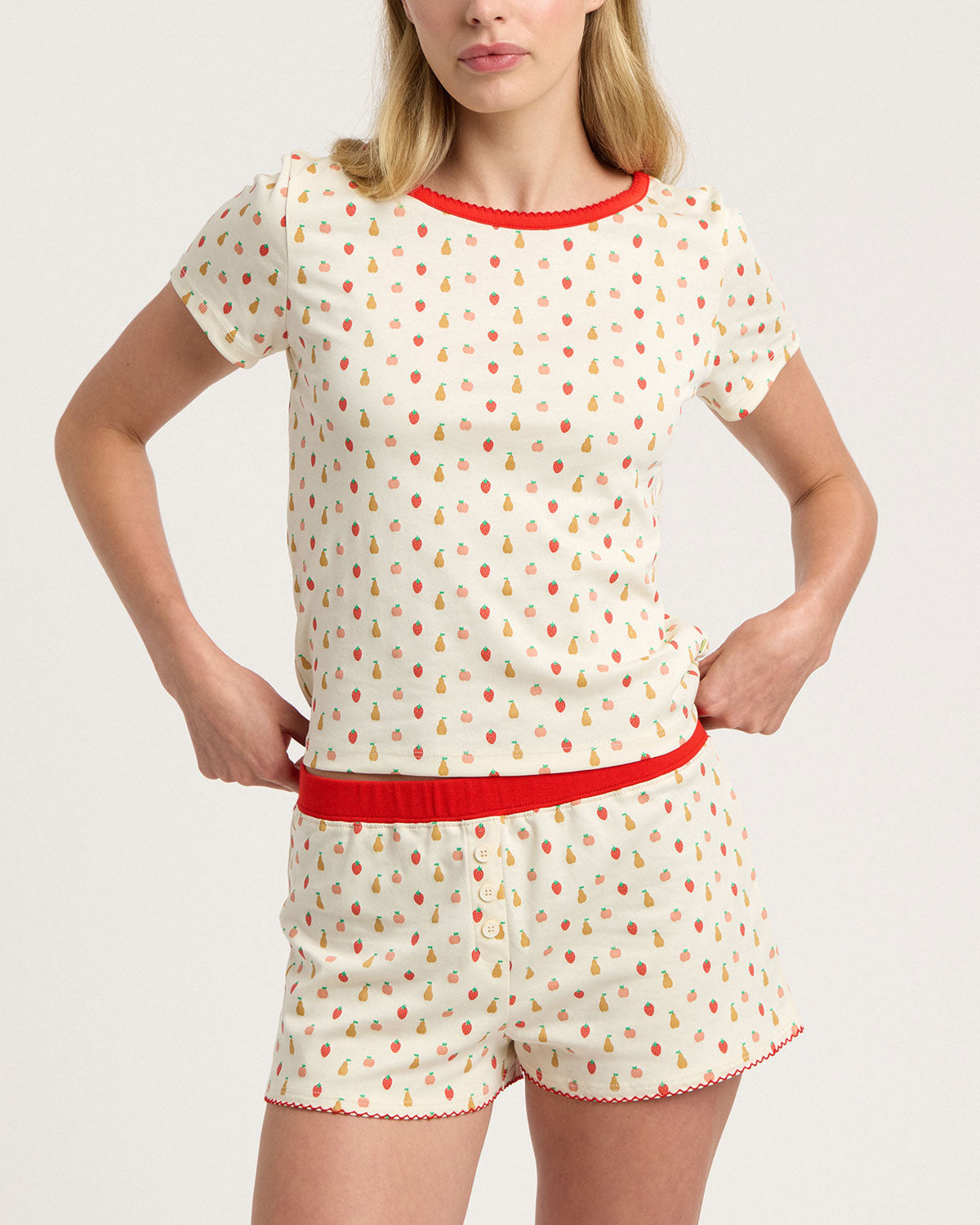 Suzie Pj Set in Fruiti Tutti By Morgan Lane