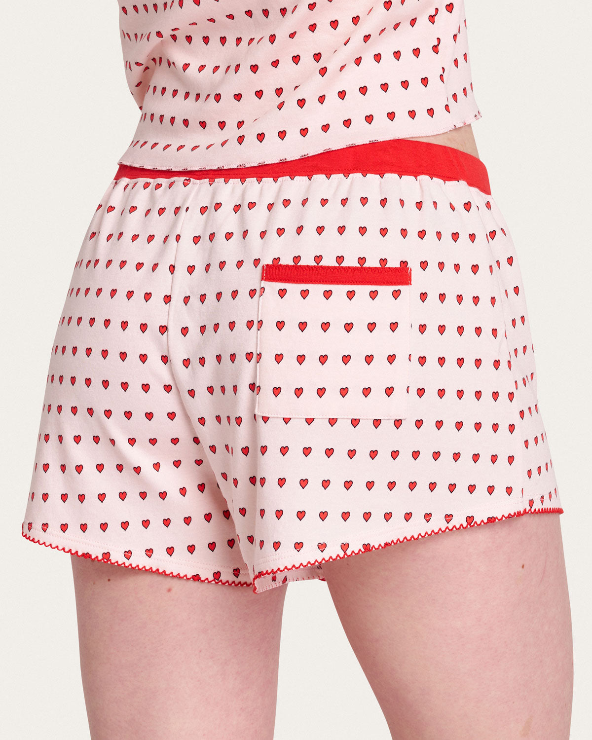 Suzie Pj Set in Floating Hearts By Morgan Lane