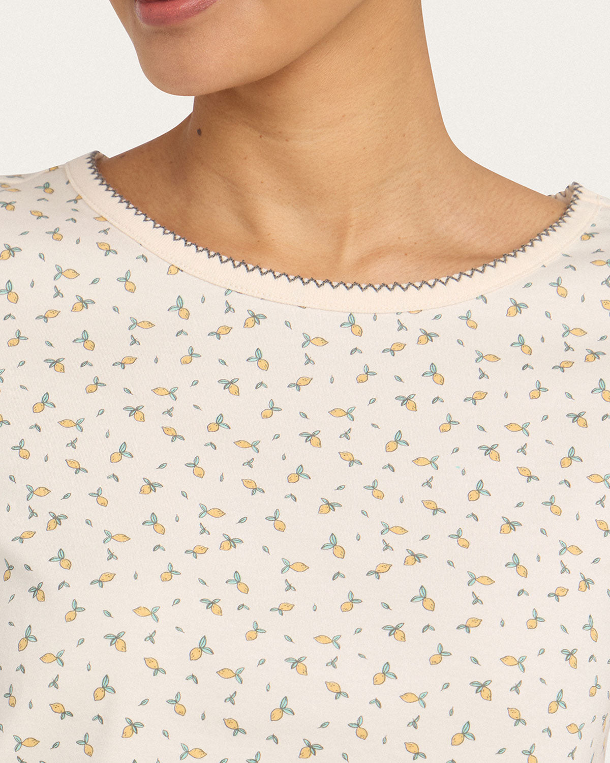 Suzie Pj Set in Little Lemons By Morgan Lane
