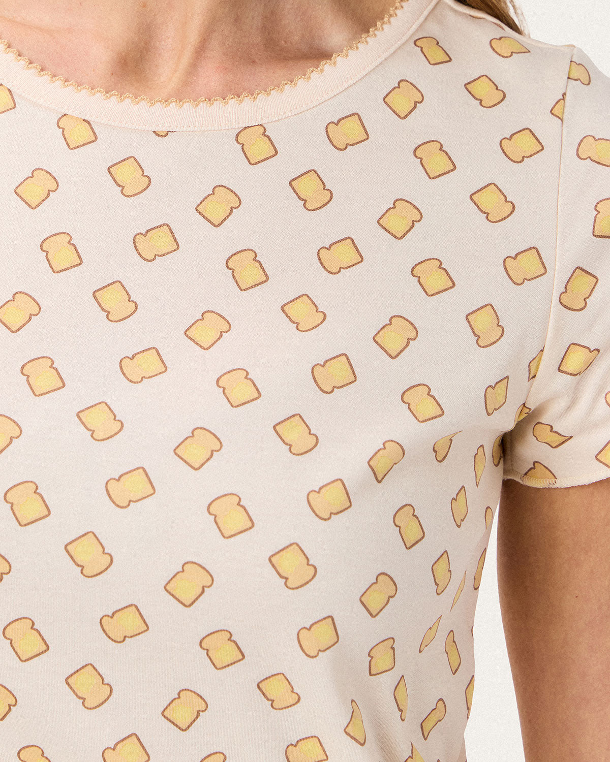 Suzie Pj Set in Toast By Morgan Lane