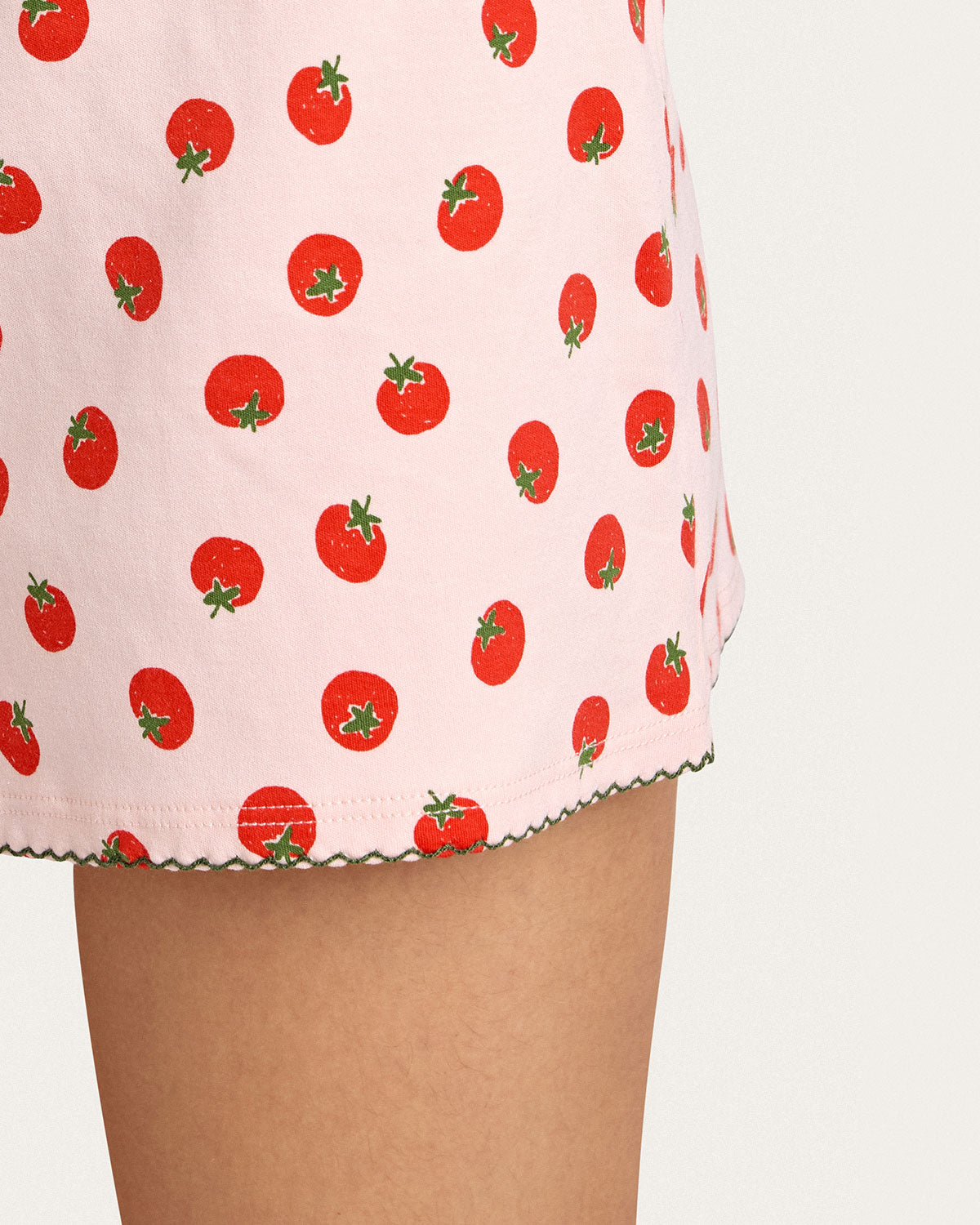 Suzie Pj Set in Juicy Tomatoes By Morgan Lane