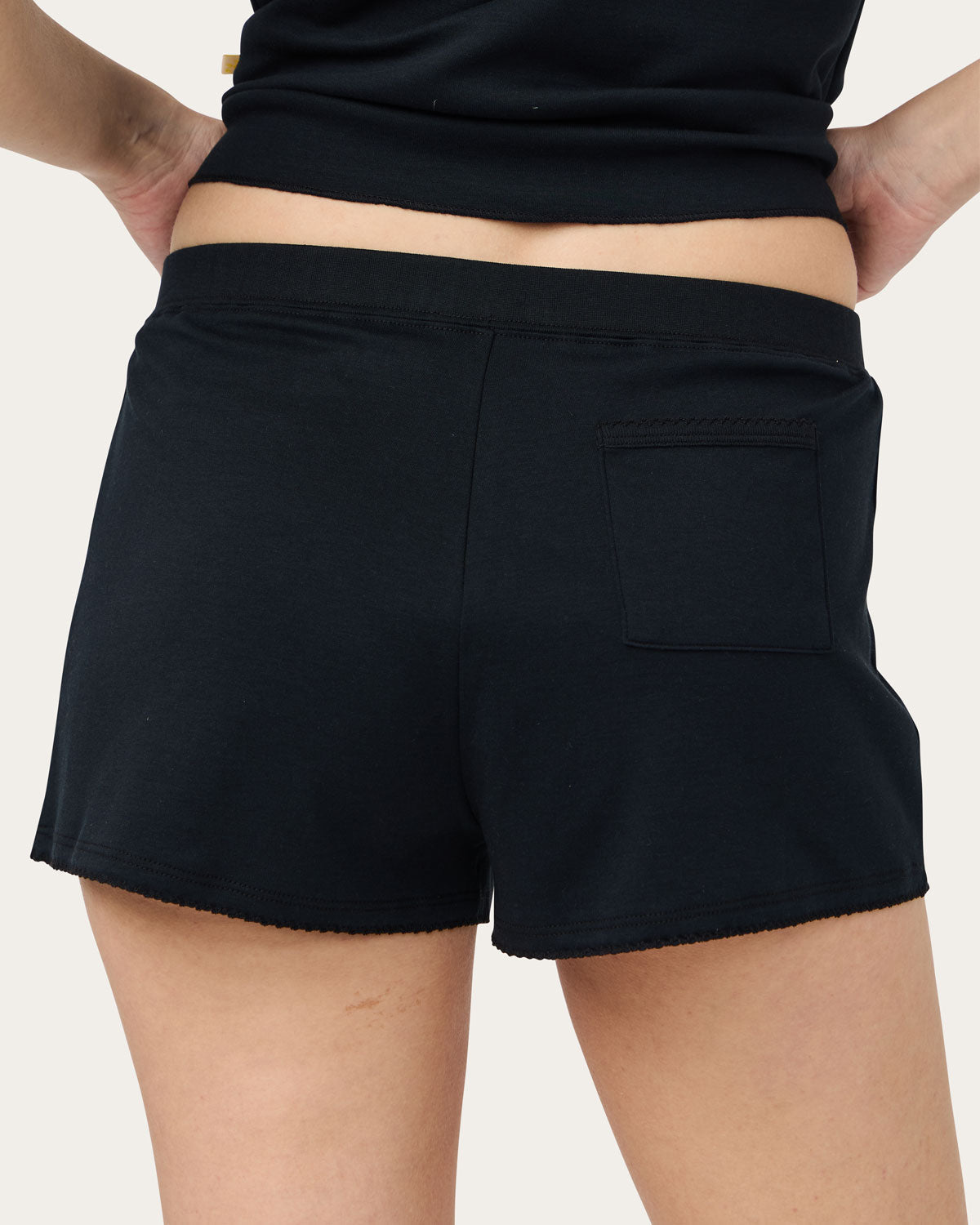 Tate Short in Jet Black By Morgan Lane