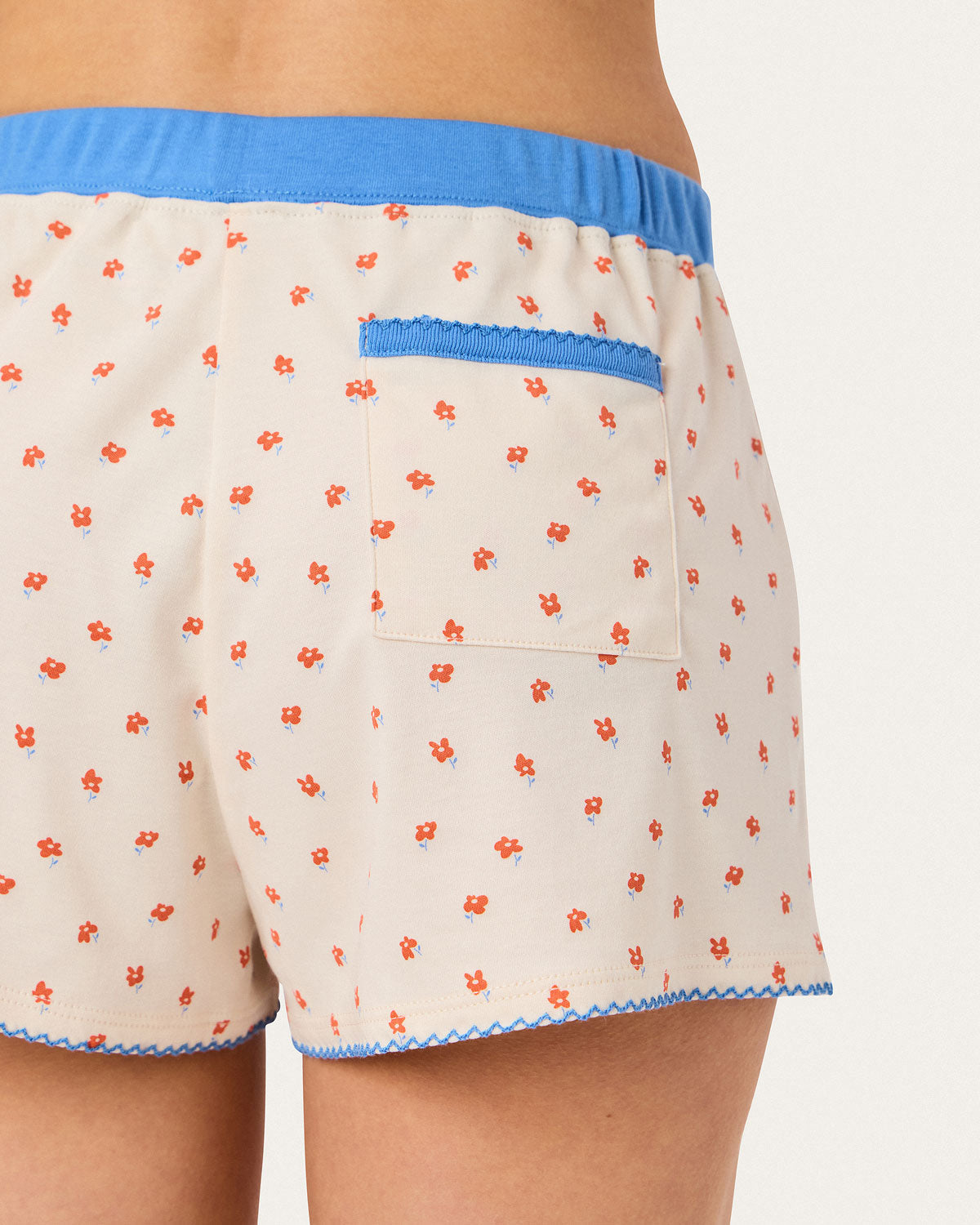 Tate Short in Sweet Poppies By Morgan Lane