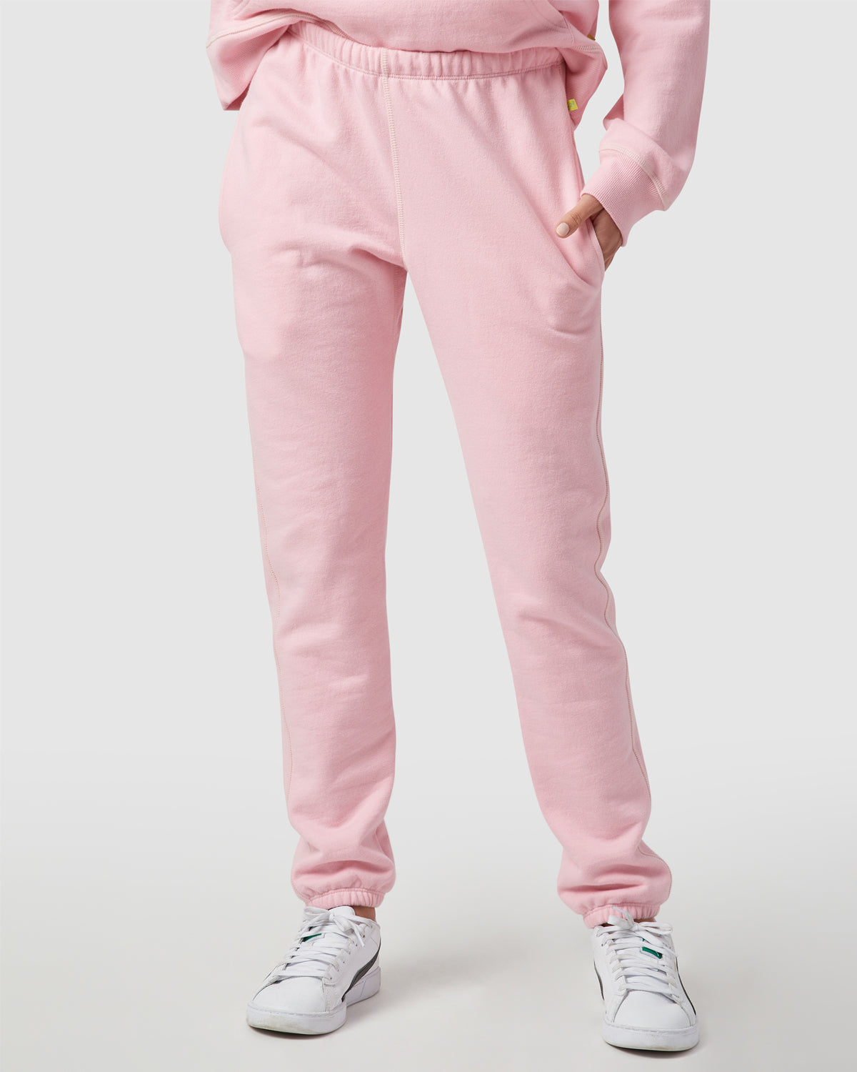 Walker Sweatpant in Candy Pink By Morgan Lane