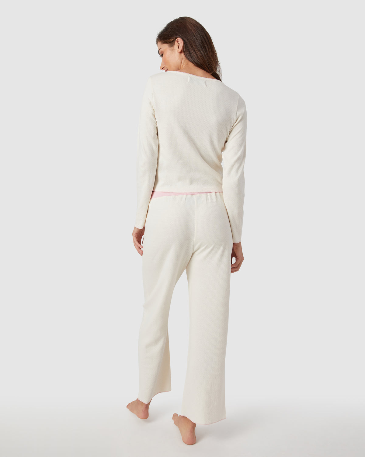 Ellie PJ Set in Rose Water By Morgan Lane