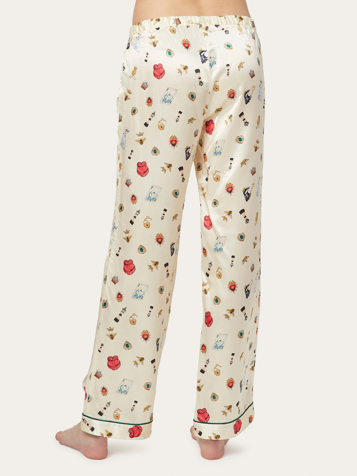 Chantal Pant in Ivory By Morgan Lane