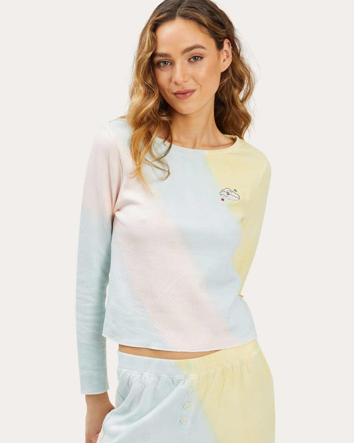Ellie PJ Set in Sherbert By Morgan Lane