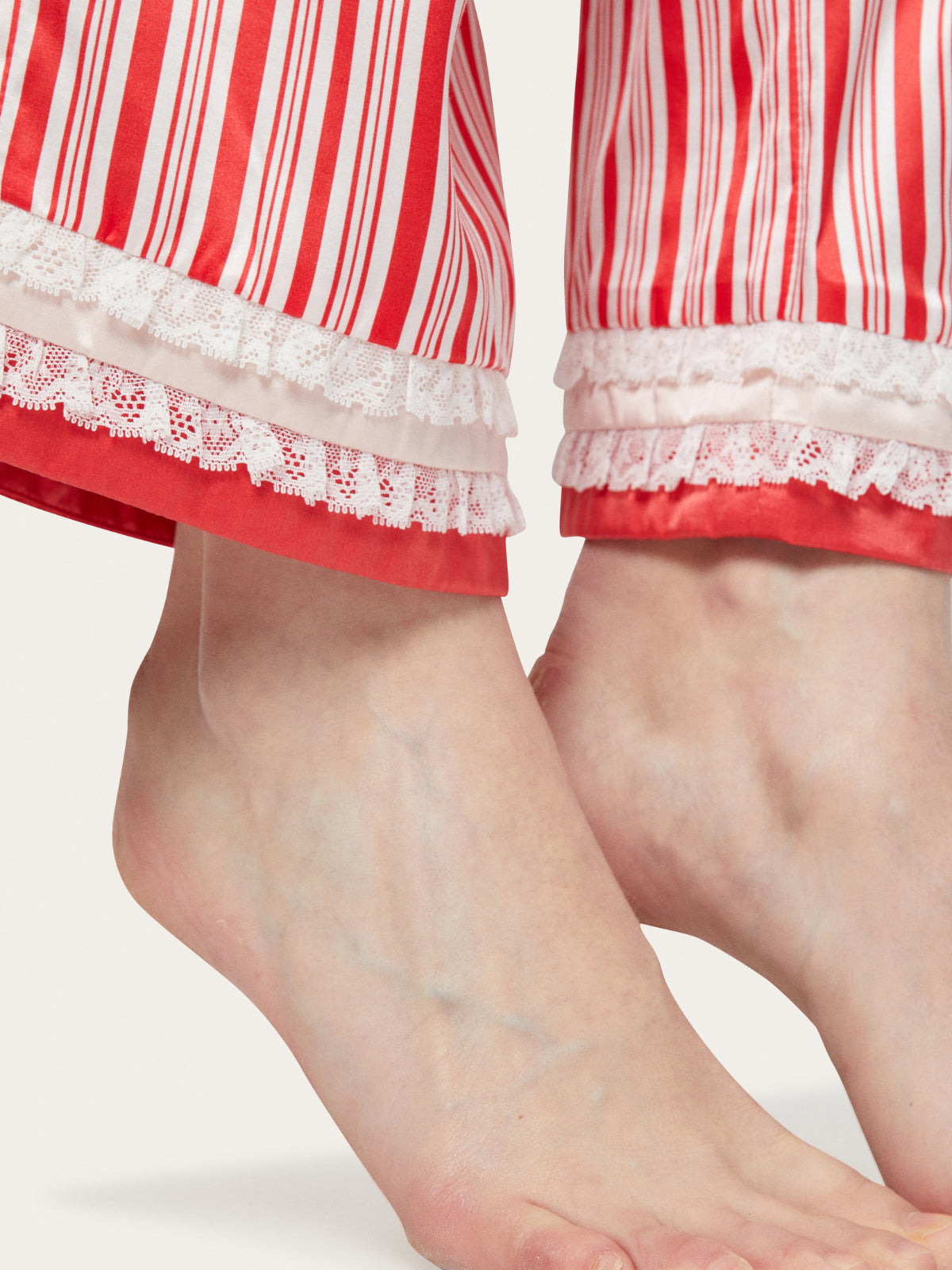 Faye Pant in Candy Cane By Morgan Lane