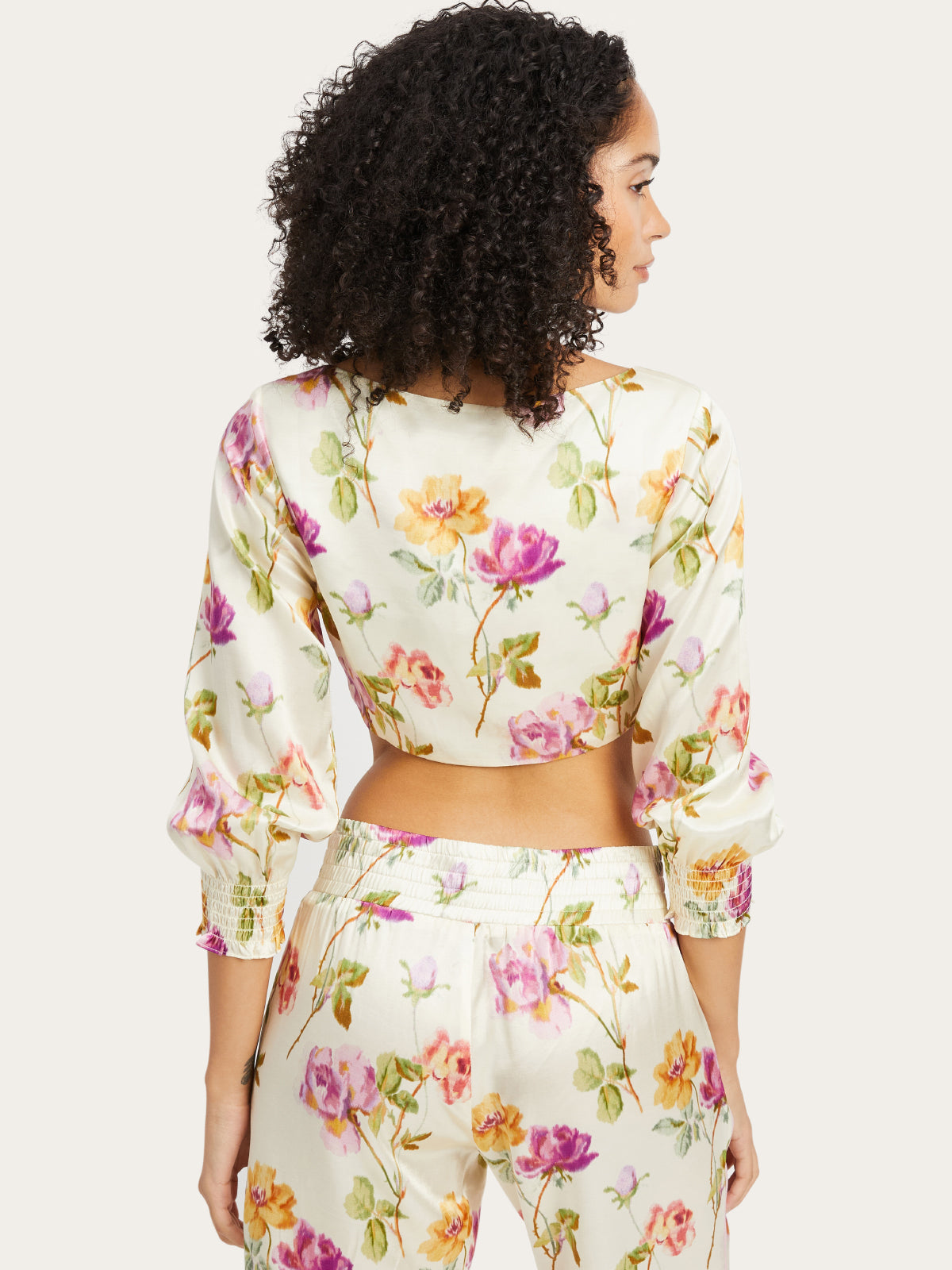 Gretchen Top in Creme By Morgan Lane
