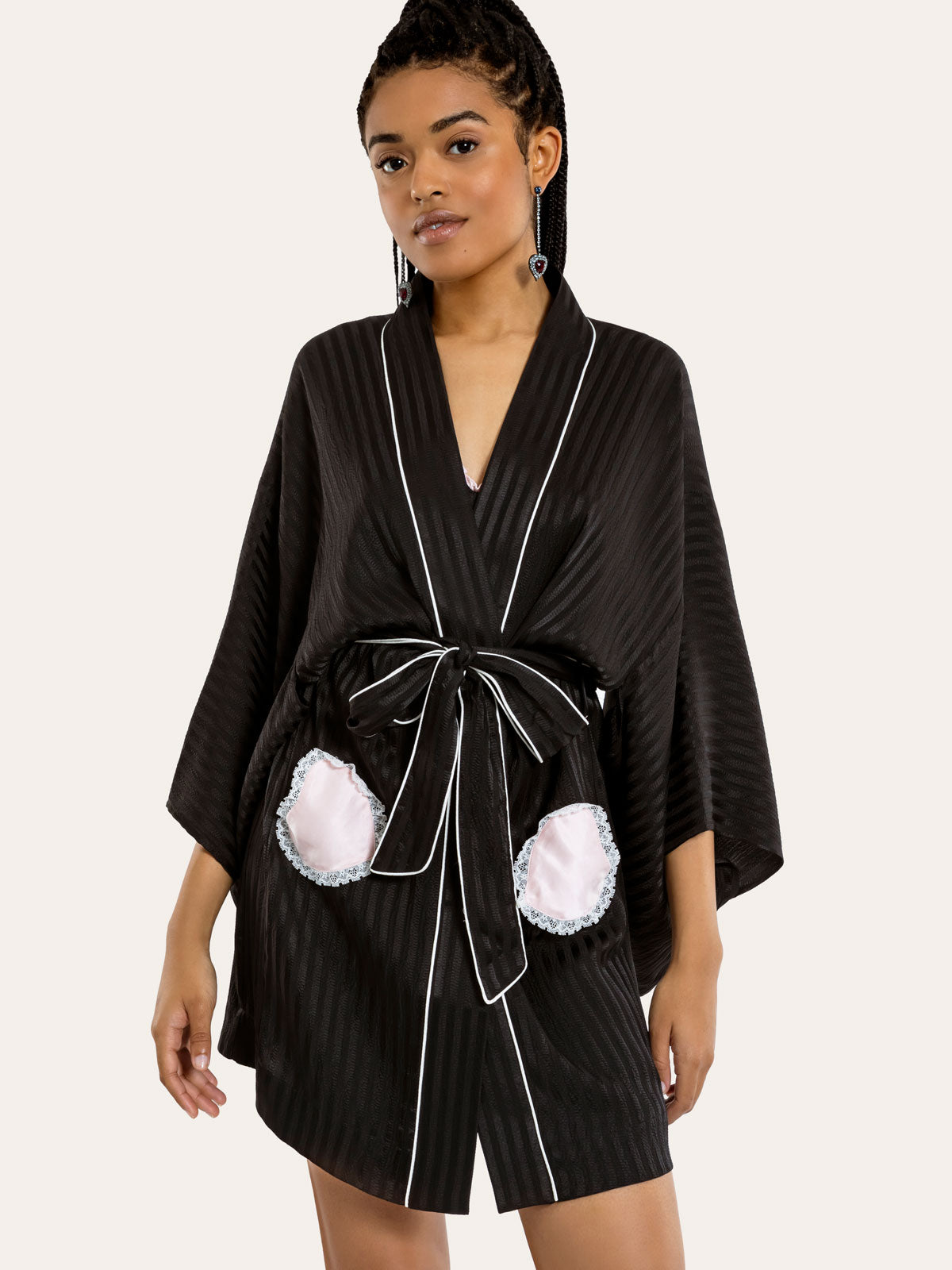 Nia Robe in Noir By Morgan Lane