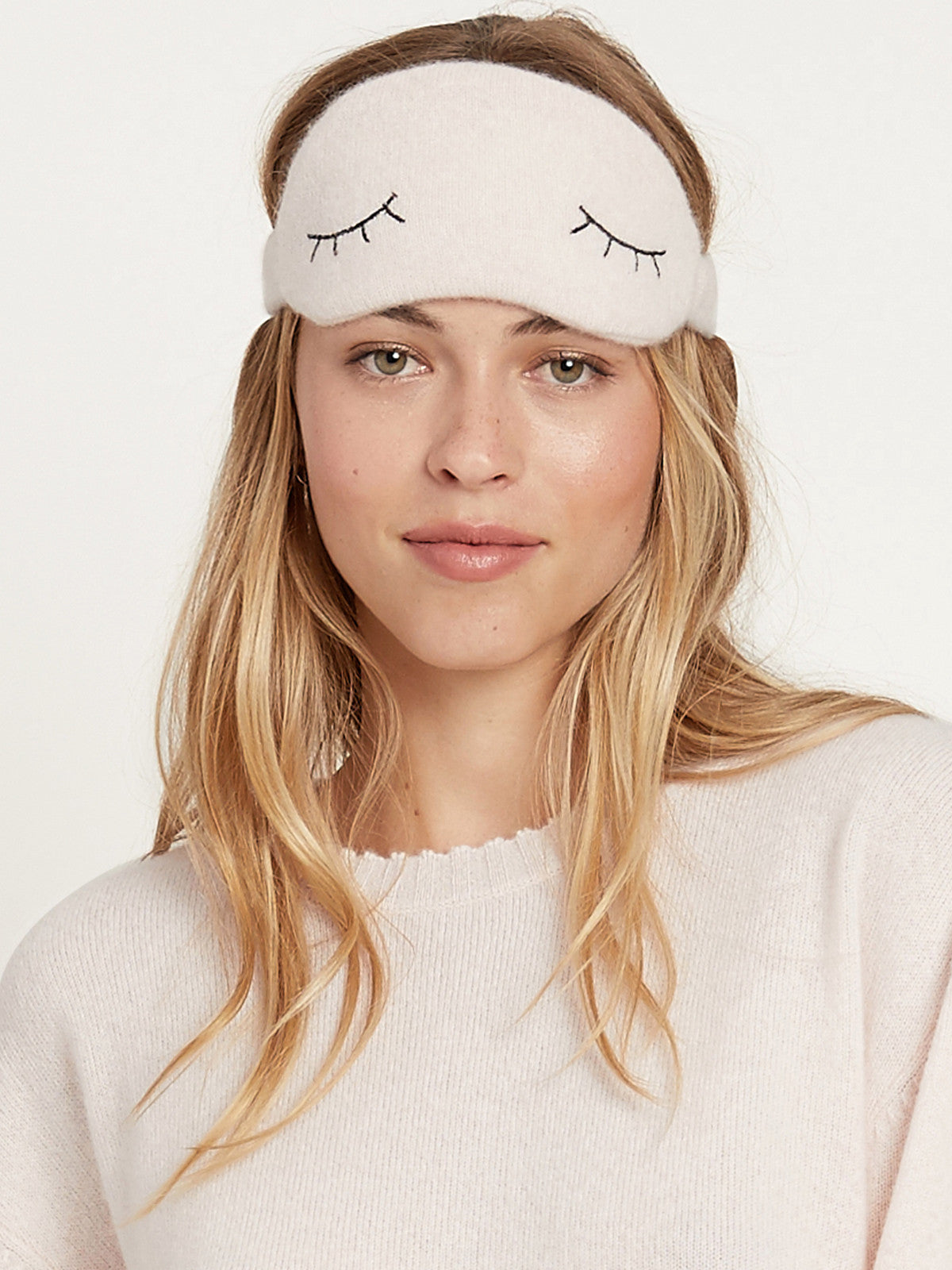 Sleepy Lids Cashmere Mask Set By Morgan Lane