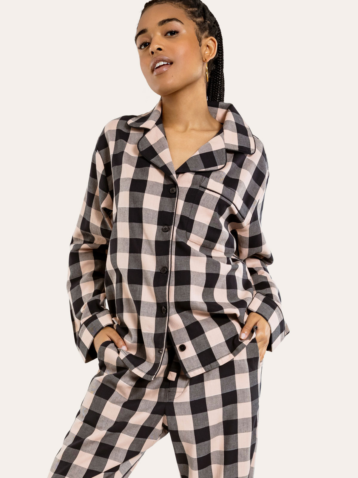 Tommy PJ Set in Latte By Morgan Lane