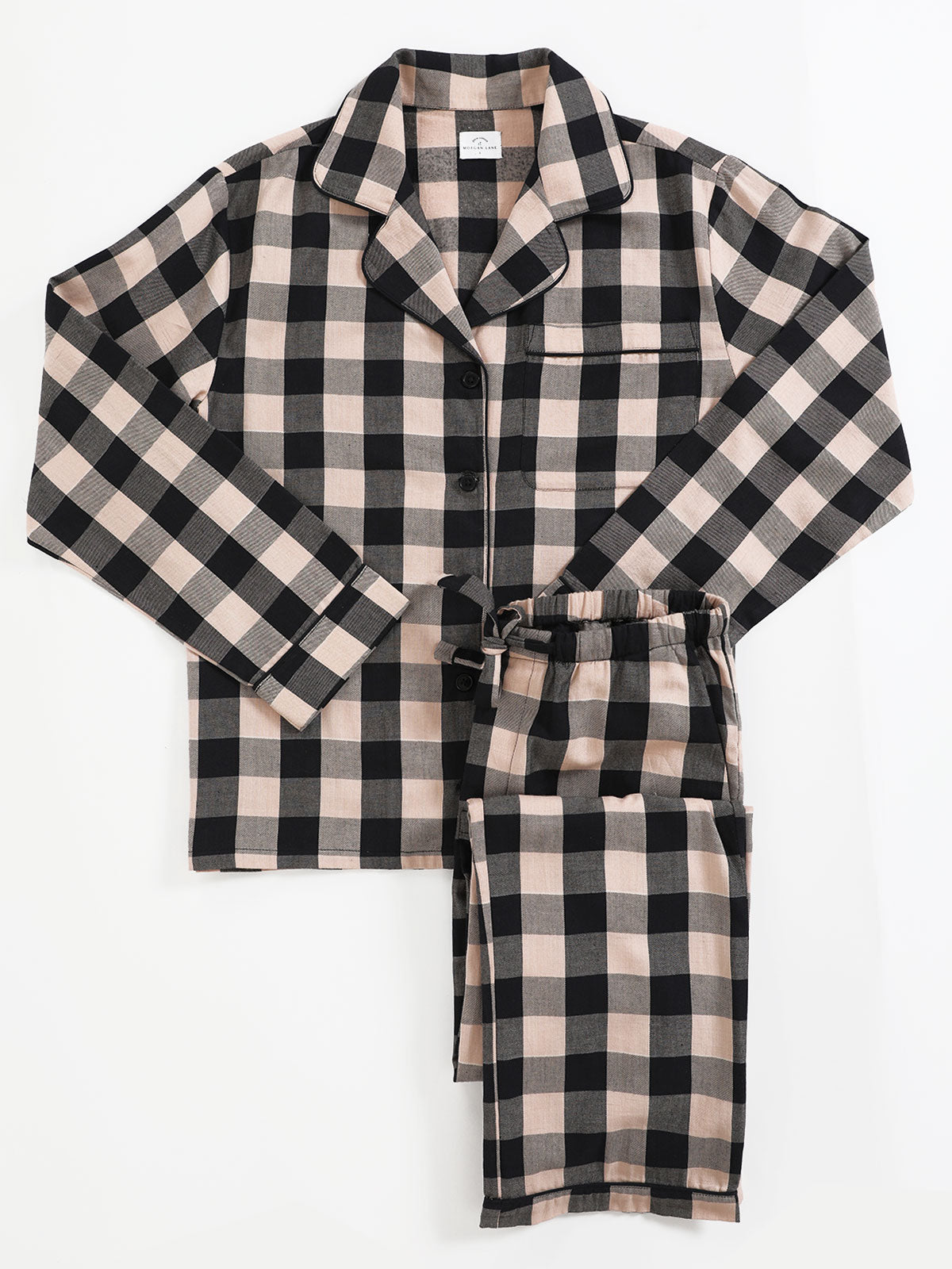 Tommy PJ Set in Latte By Morgan Lane