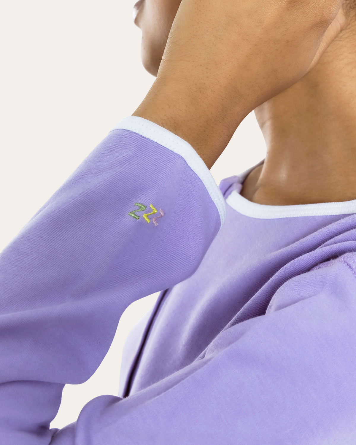 Dylan Night Shirt in Lavendar By Morgan Lane