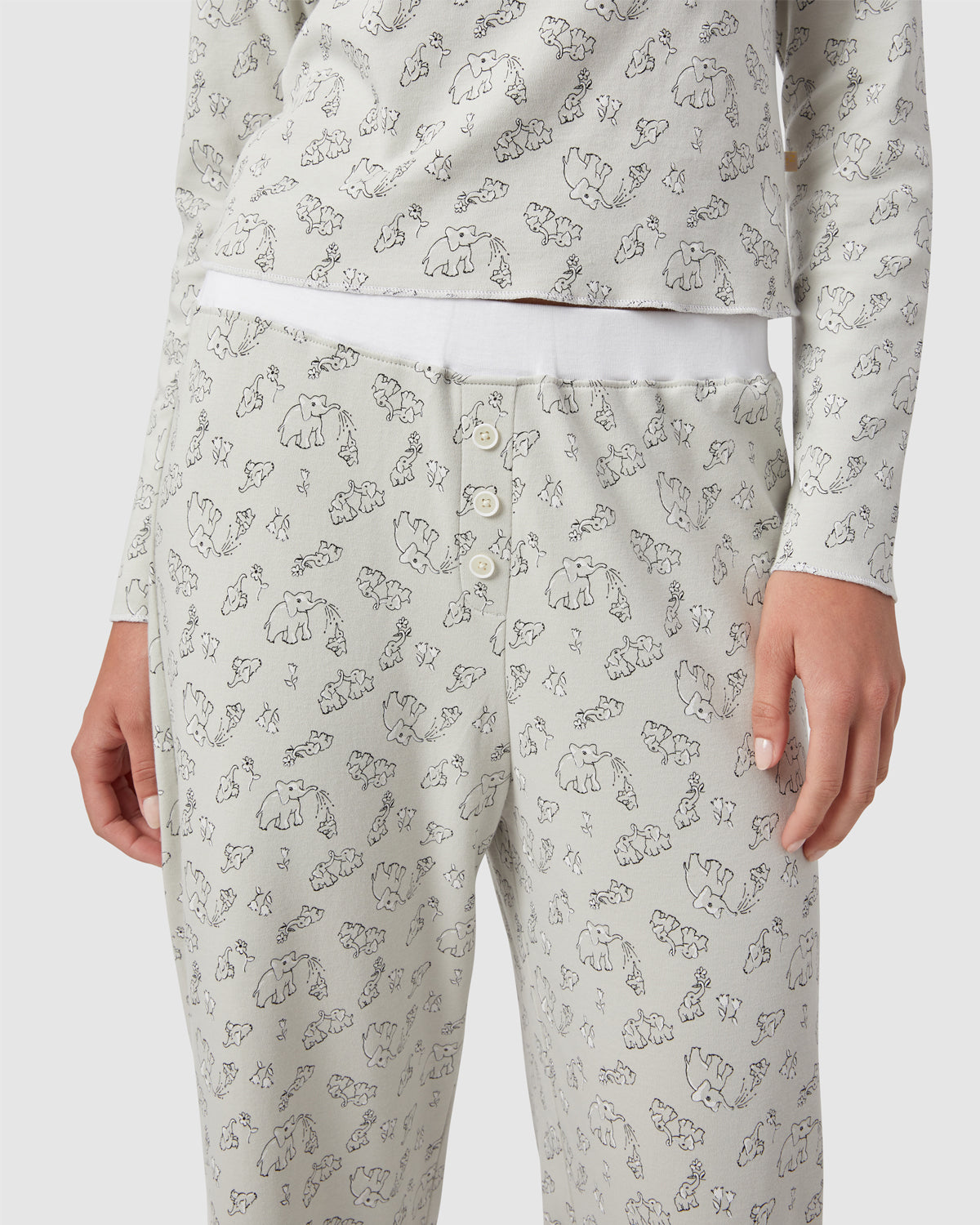Ellie PJ Set in Dew By Morgan Lane