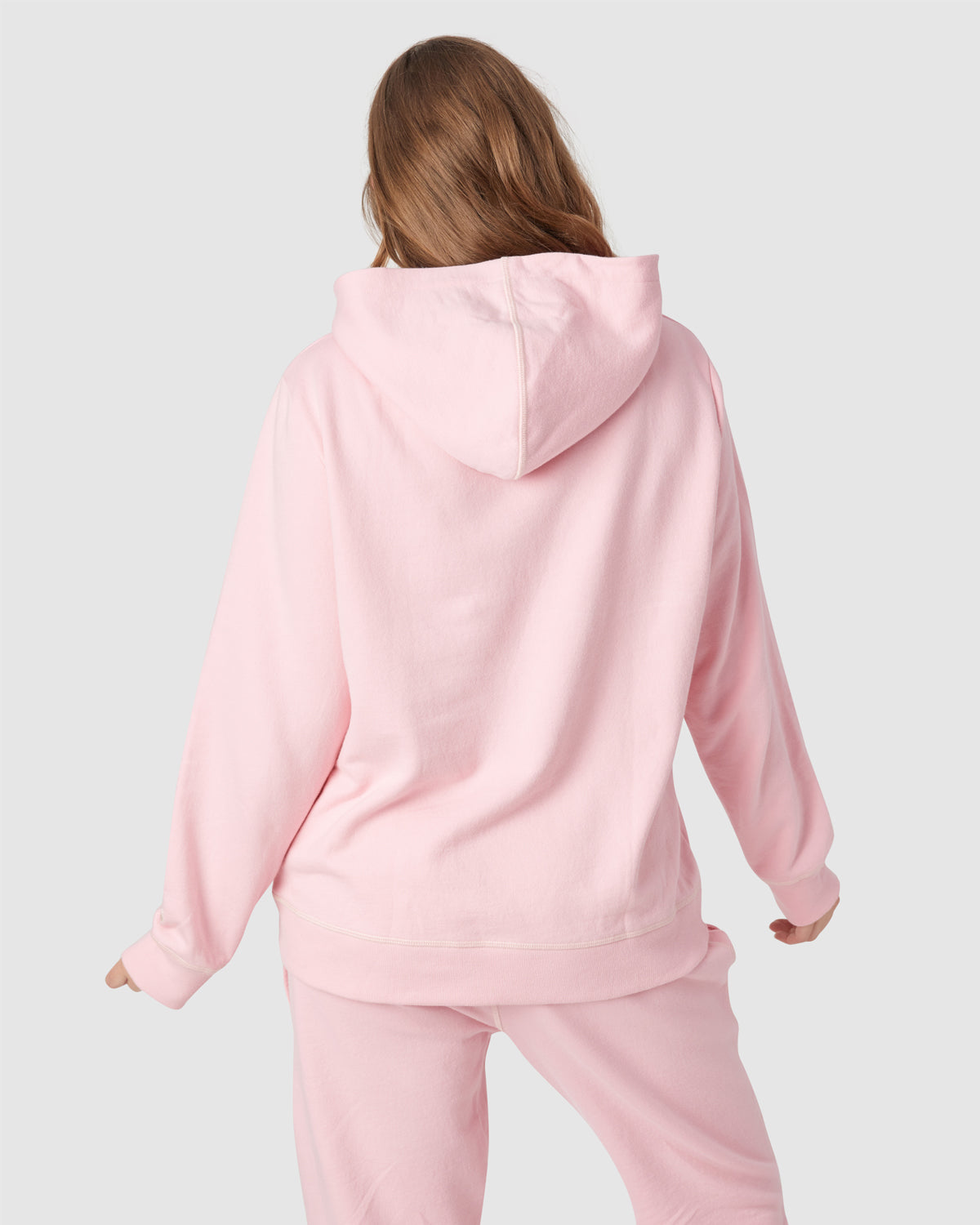 Grayson Hoodie in Candy Pink By Morgan Lane