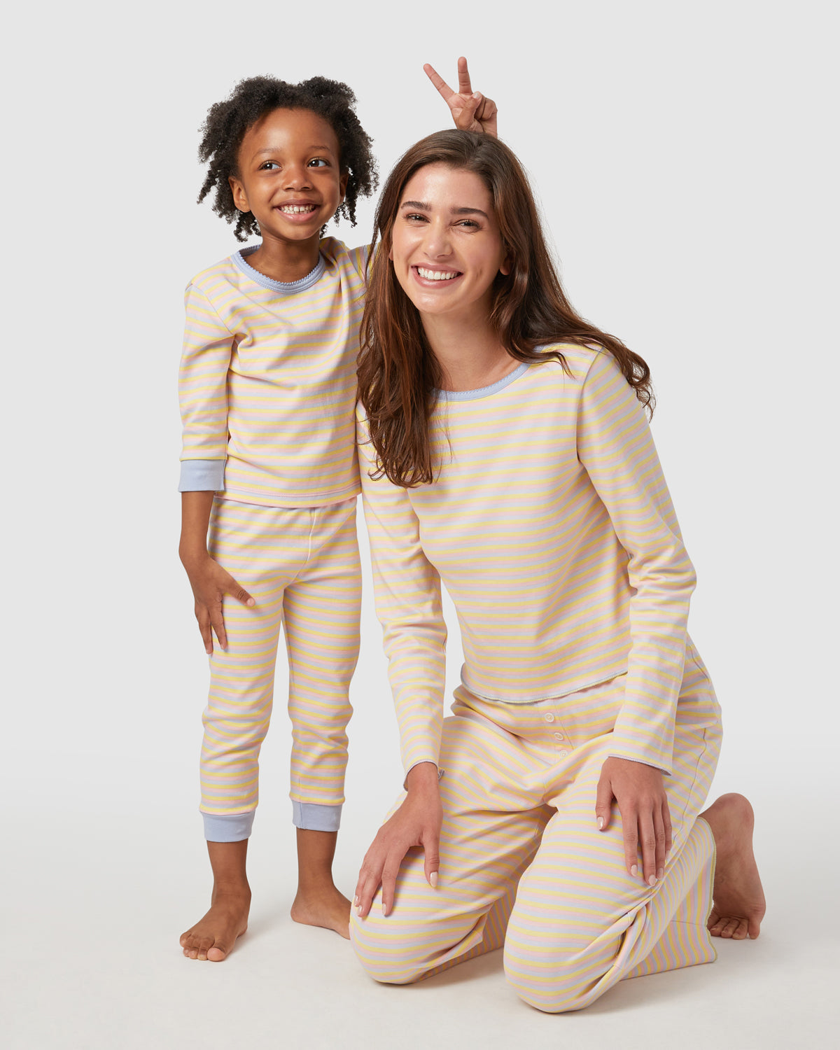 Riley PJ Set in Rainbow Dream By Morgan Lane