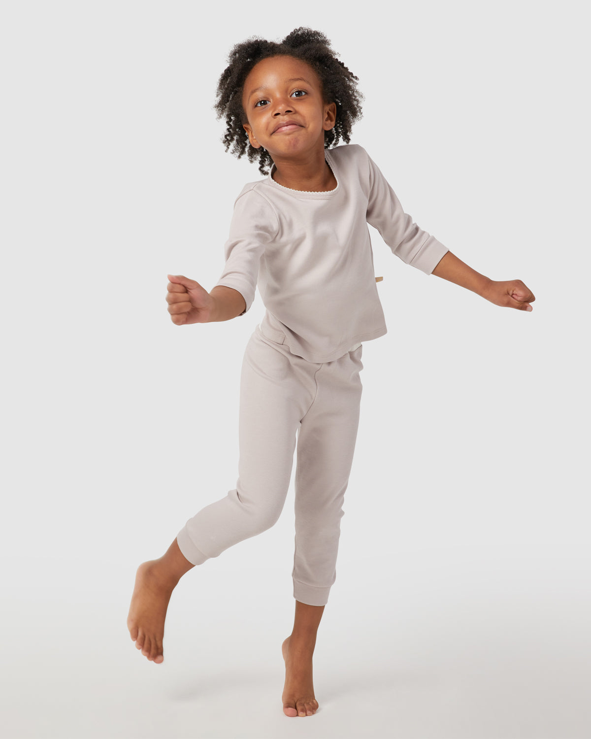 Riley PJ Set in Dusty Rose By Morgan Lane