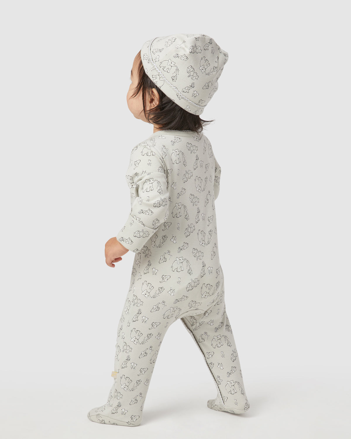 Baby Hat Rory Onesie Set in Dew By Morgan Lane