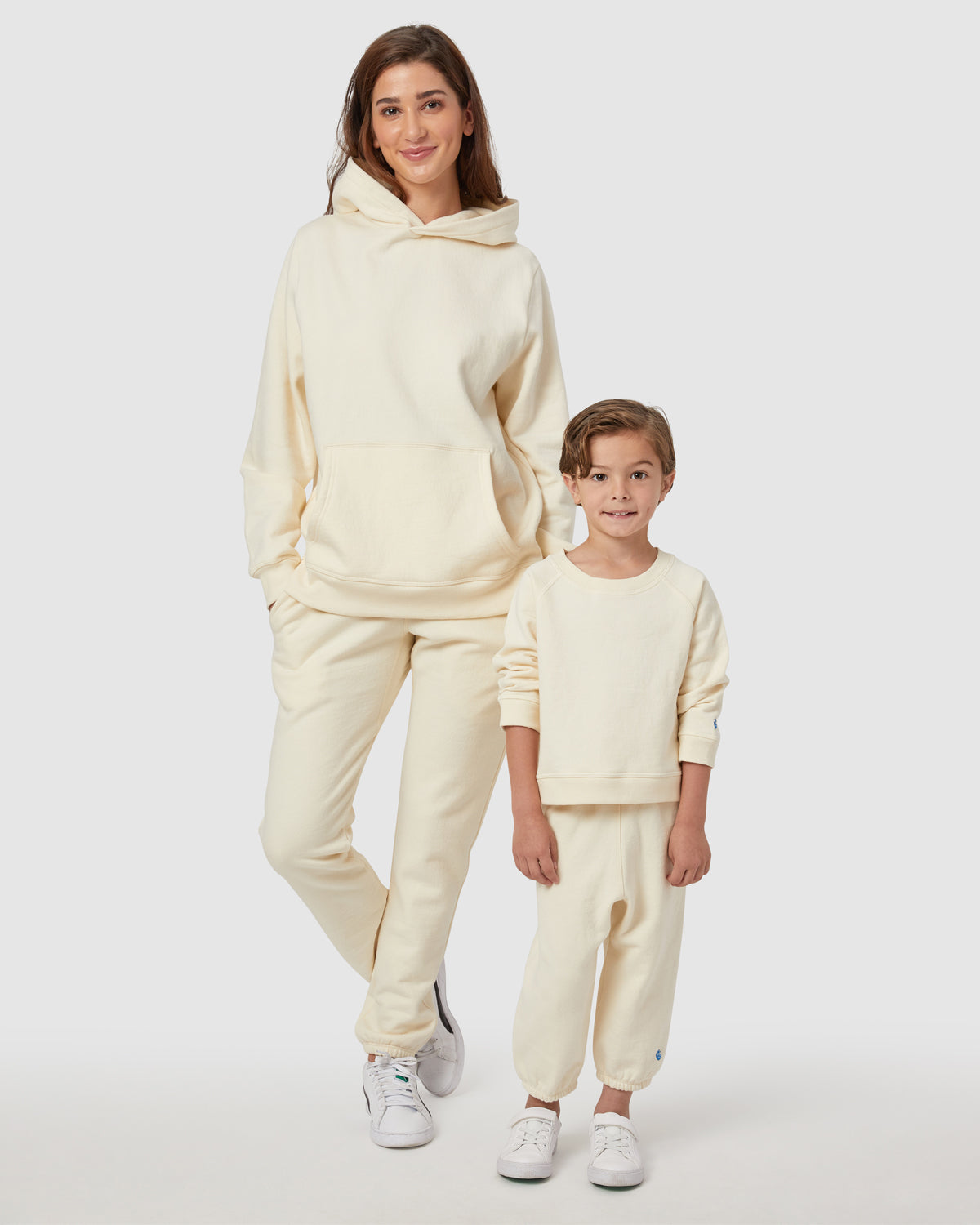 Mini Rowan Crewneck in Cream By Morgan Lane