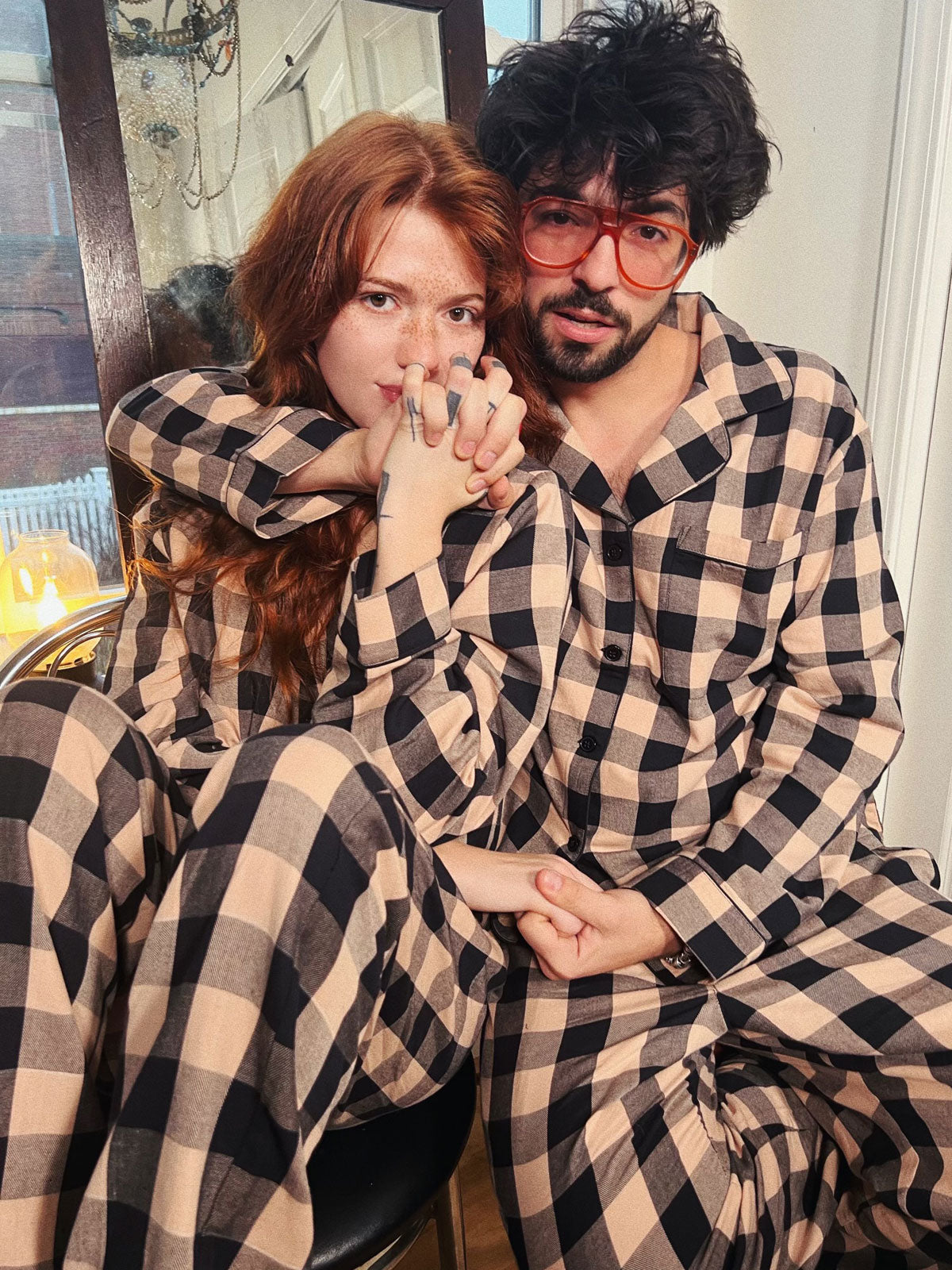 Tommy PJ Set in Latte By Morgan Lane