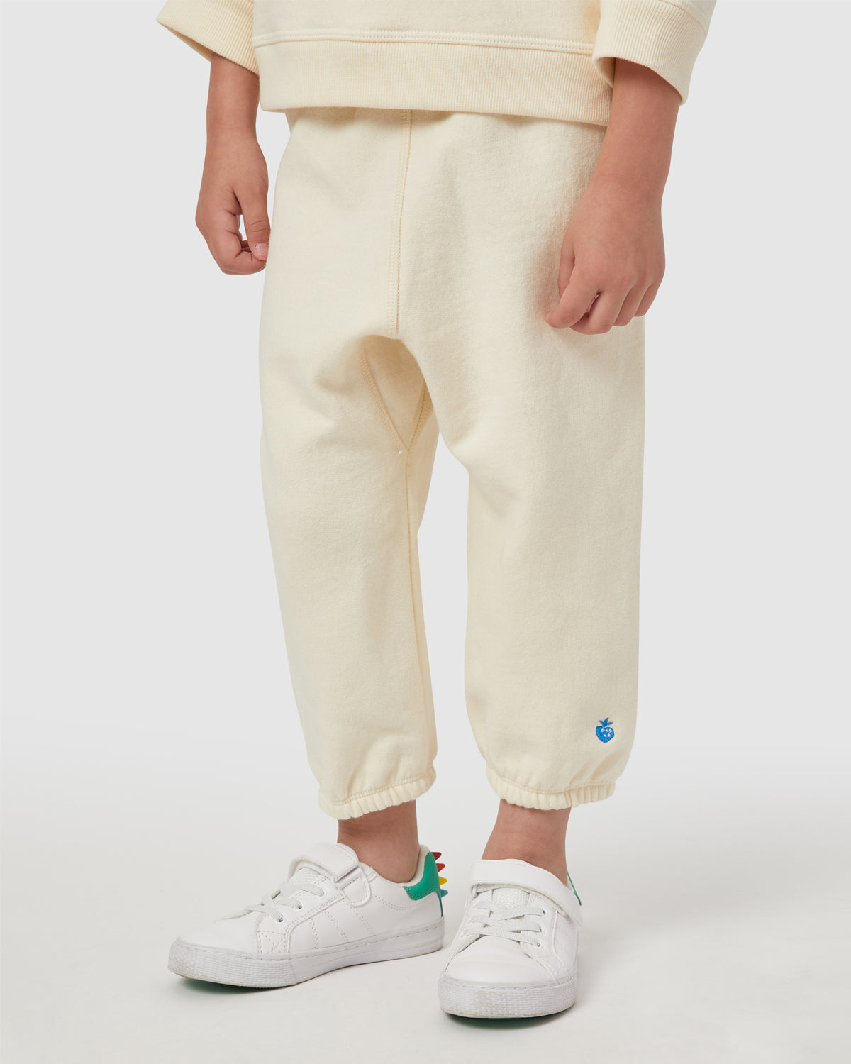 Mini Walker Sweatpant in Cream By Morgan Lane